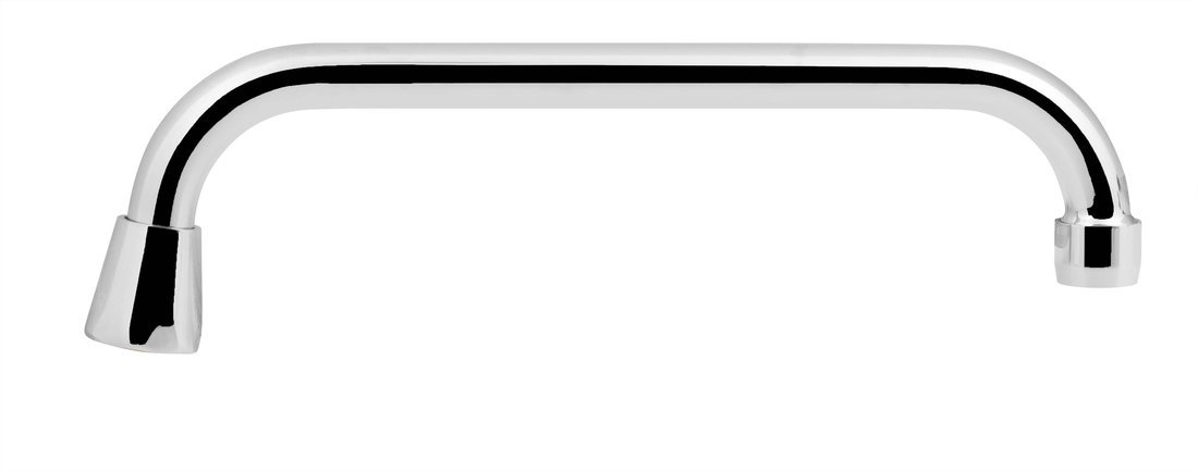 Aqualine wylewka 25 cm uniwersalna chrom 15U250