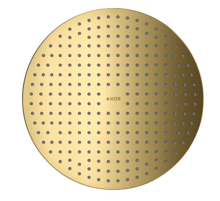 Axor ShowerSolutions deszczownica 30 cm okrągła sufitowa złoty optyczny polerowany 35305990