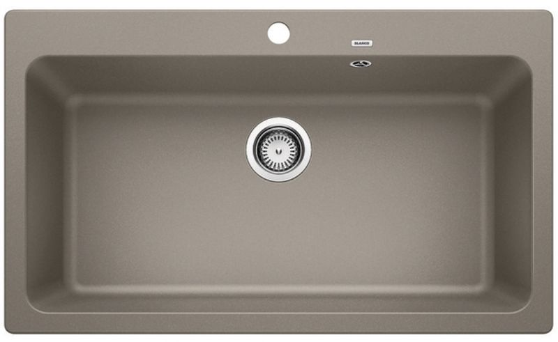 Blanco Naya XL 9 zlewozmywak 86x51 cm z Silgranit PuraDur tartufo 521819