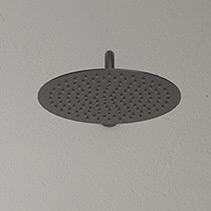 Oltens Vindel deszczownica 30 cm okrągła grafit 37006400 - Wysyłka w 24h
