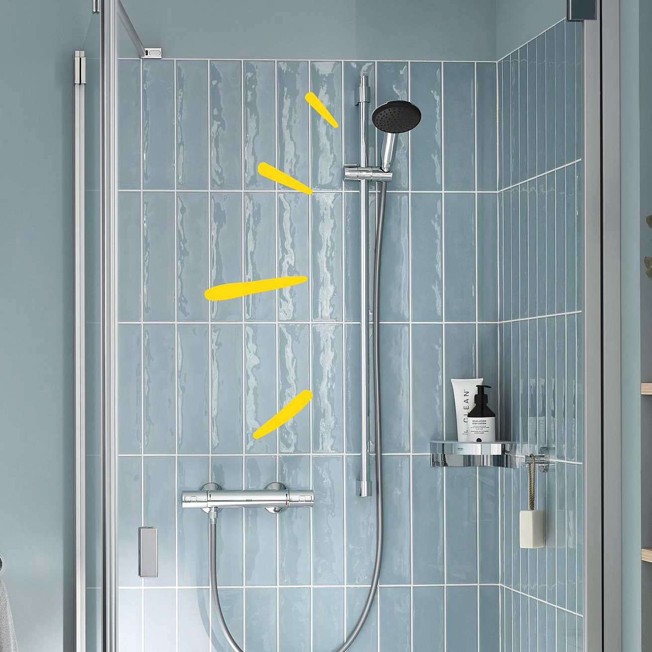 Grohe Vitalio Start zestaw prysznicowy ścienny chrom 26955001 - Wysyłka w 24h