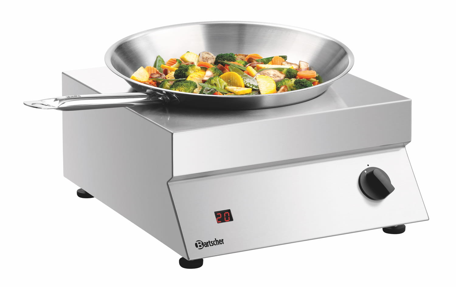 Wok indukcyjny 3,5 kW, 293 mm Bartscher
