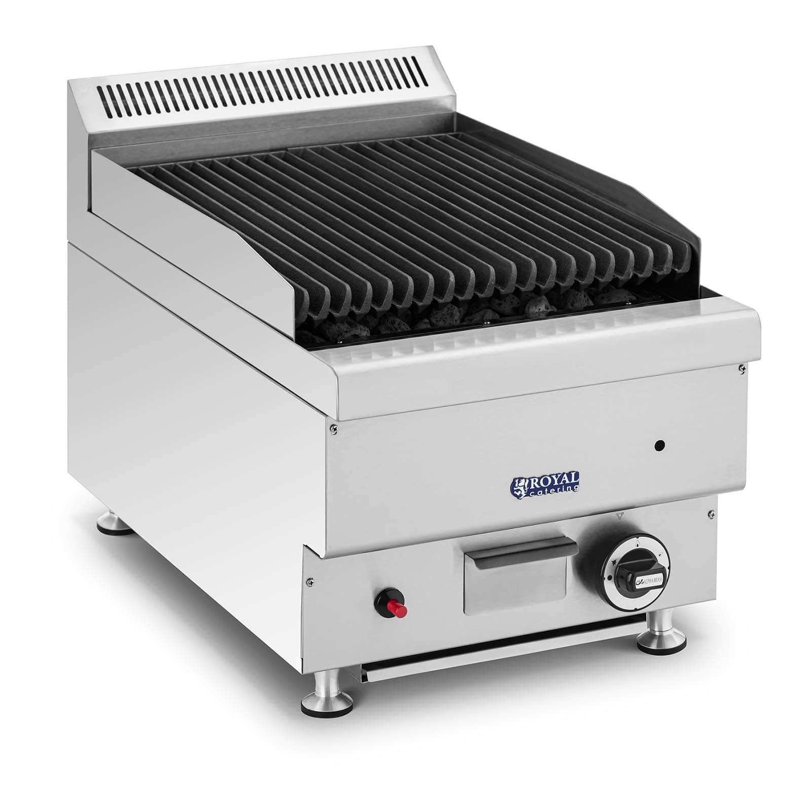 Grill lawowy na gaz ziemny 50 x 27 cm | RC-GLRG400