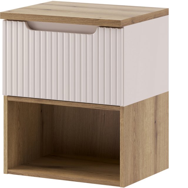 COMAD Zestaw mebli NOVA CASHMERE szafka z blatem NOVA OAK 50 cm, rega
