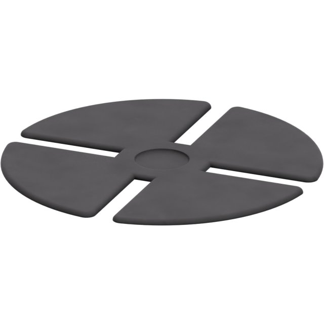 Podkładka do wsporników STANDARD/CLEVER LEVEL - śr. 100 mm, gr. 1,5 m