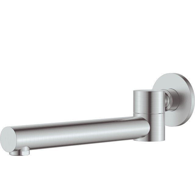 DEANTE Wylewka wannowa składana CASCADA 244 mm stal szczotkowana NAC_