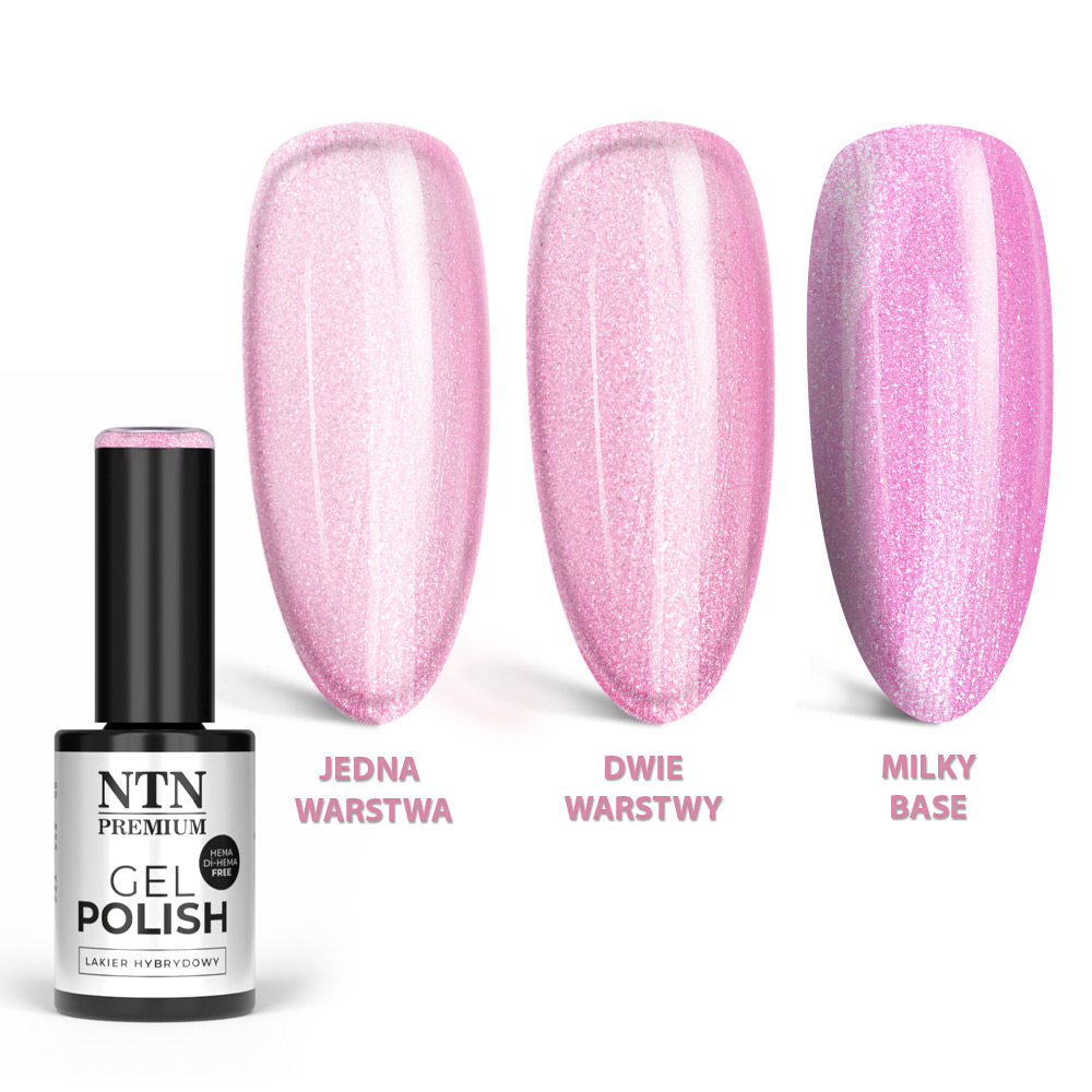 Lakier hybrydowy LED/UV Gel Polish NTN Premium Impression Nr 254 HEMA/Di-HEMA Free 5g