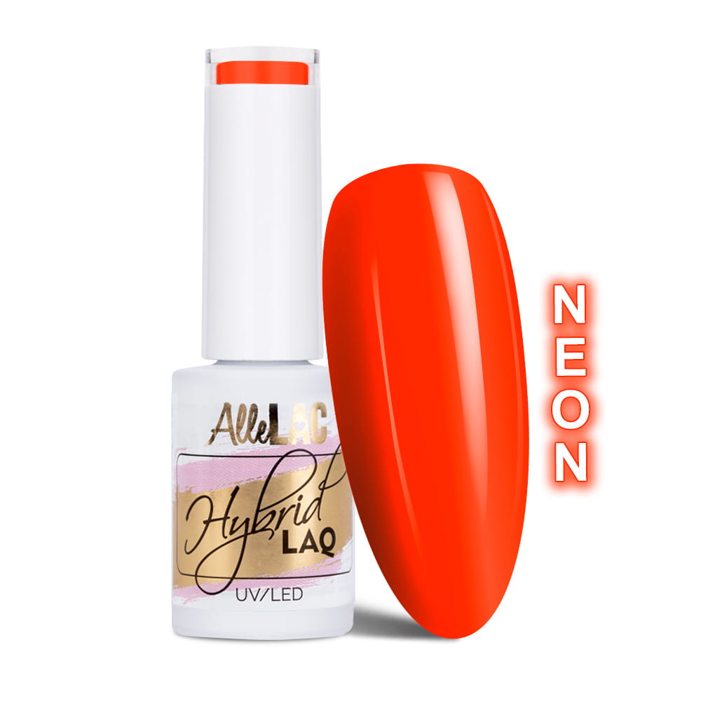 Lakier hybrydowy LED/UV Gel Polish AlleLac Bossy Girl Collection Nr 82 Neon 5 g