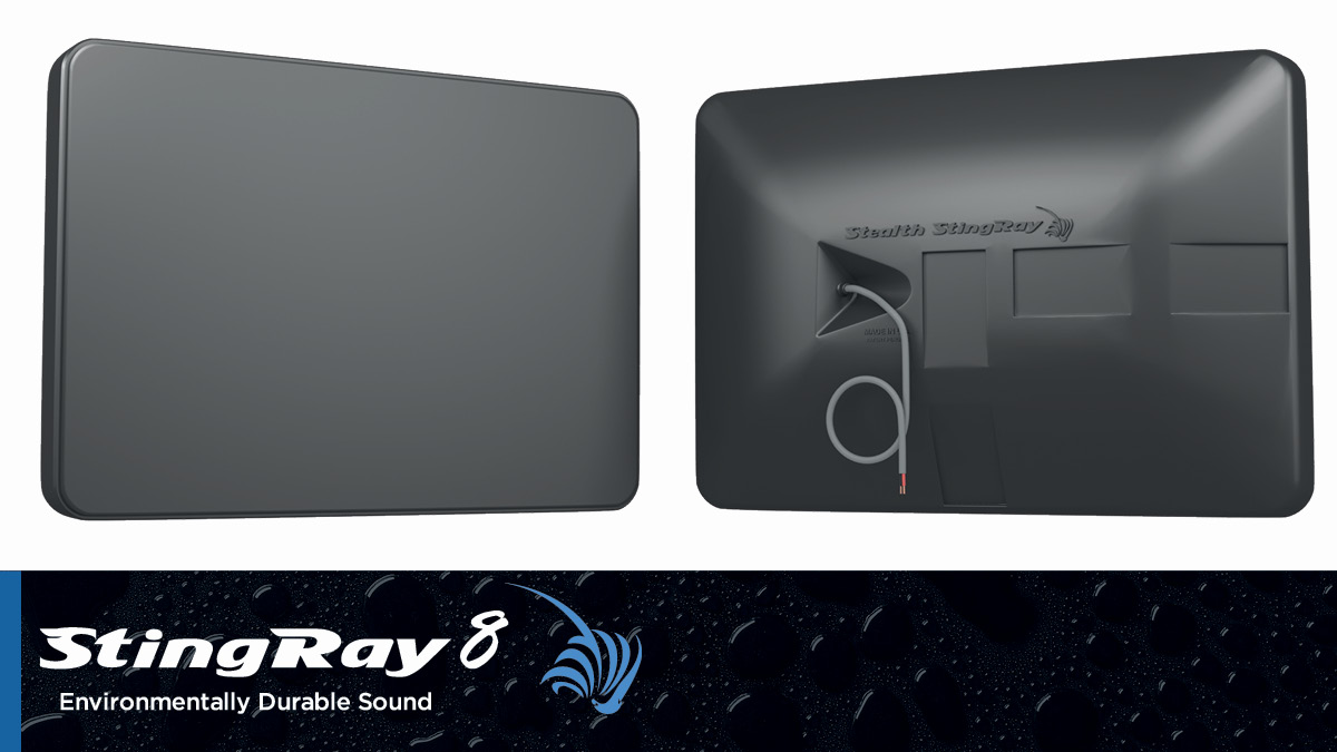 Stealth acoustics stingray 8 – bezkompromisowy, całoroczny głośnik zewnętrzny klasy premium