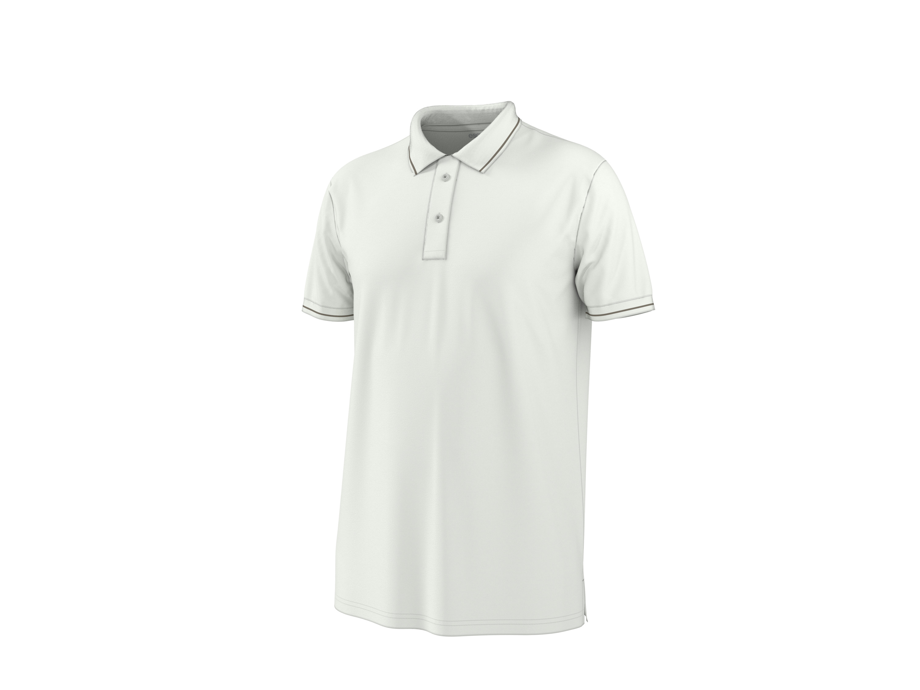 esmara Men Koszulka polo męska z bawełny Biały, XL 56/58