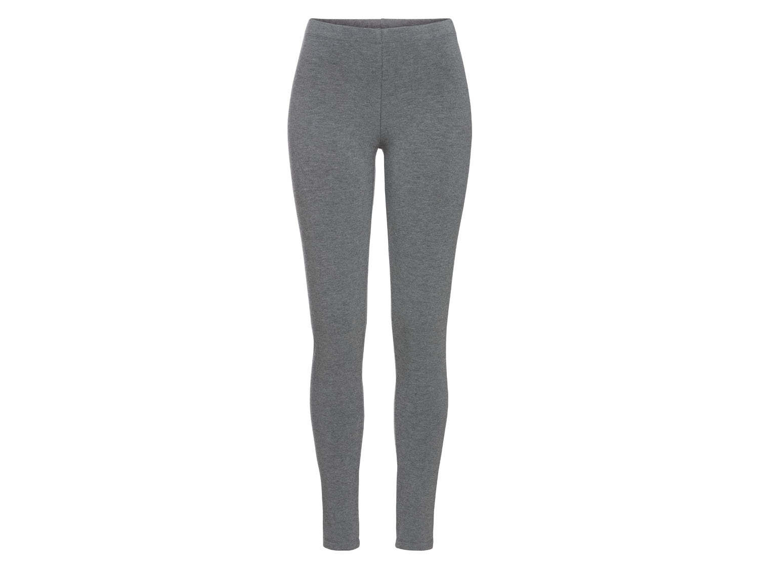 esmara Legginsy termiczne damskie z regularnym stanem, 1 para L 44/46, Szary