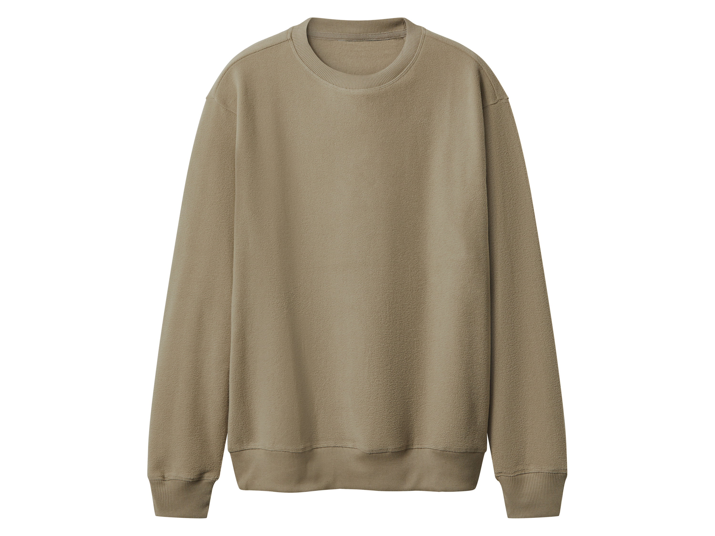 esmara Men Bluza męska z polaru Beżowy, XL 56/58