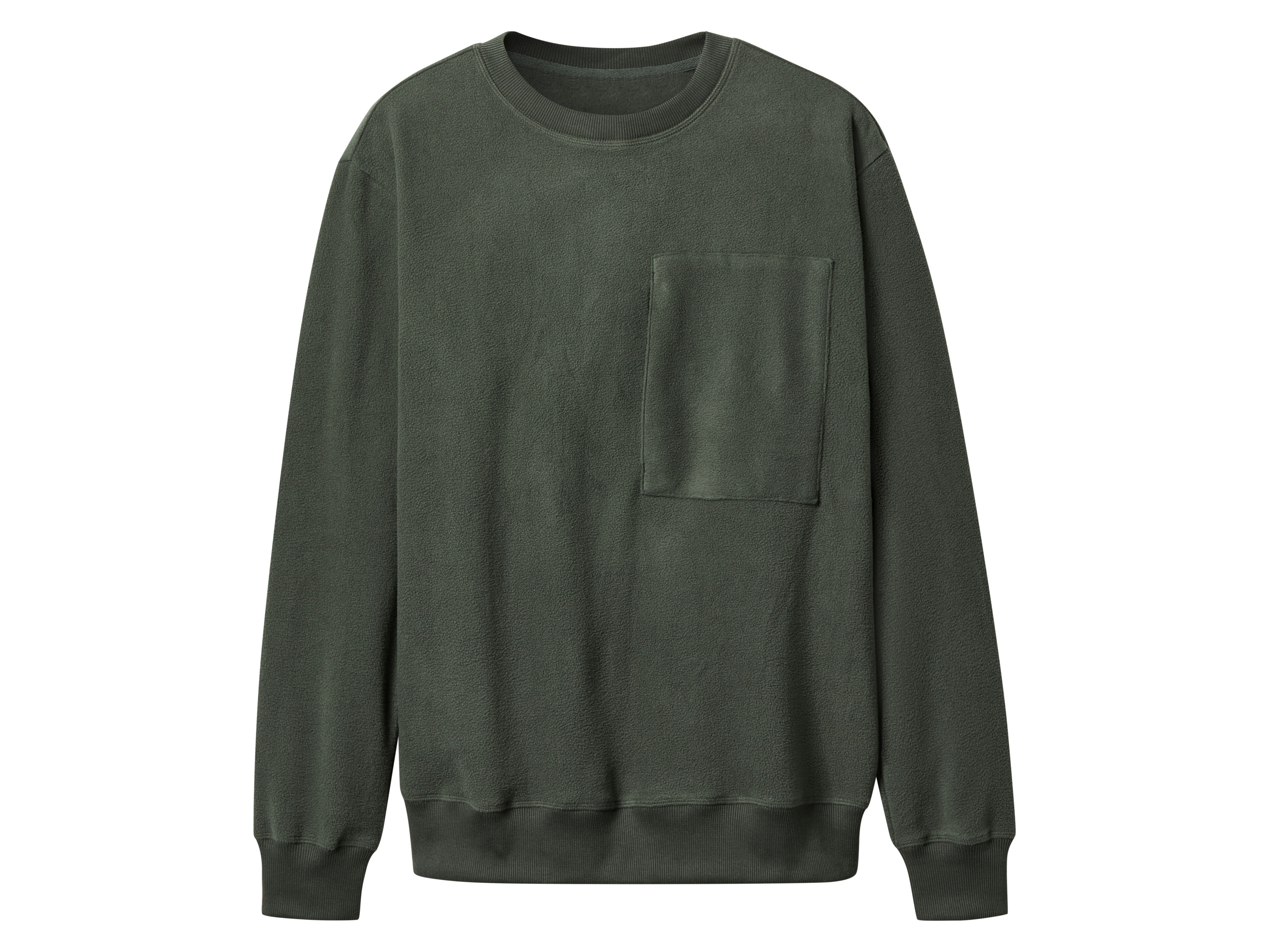 esmara Men Bluza męska z polaru Khaki, XL 56/58