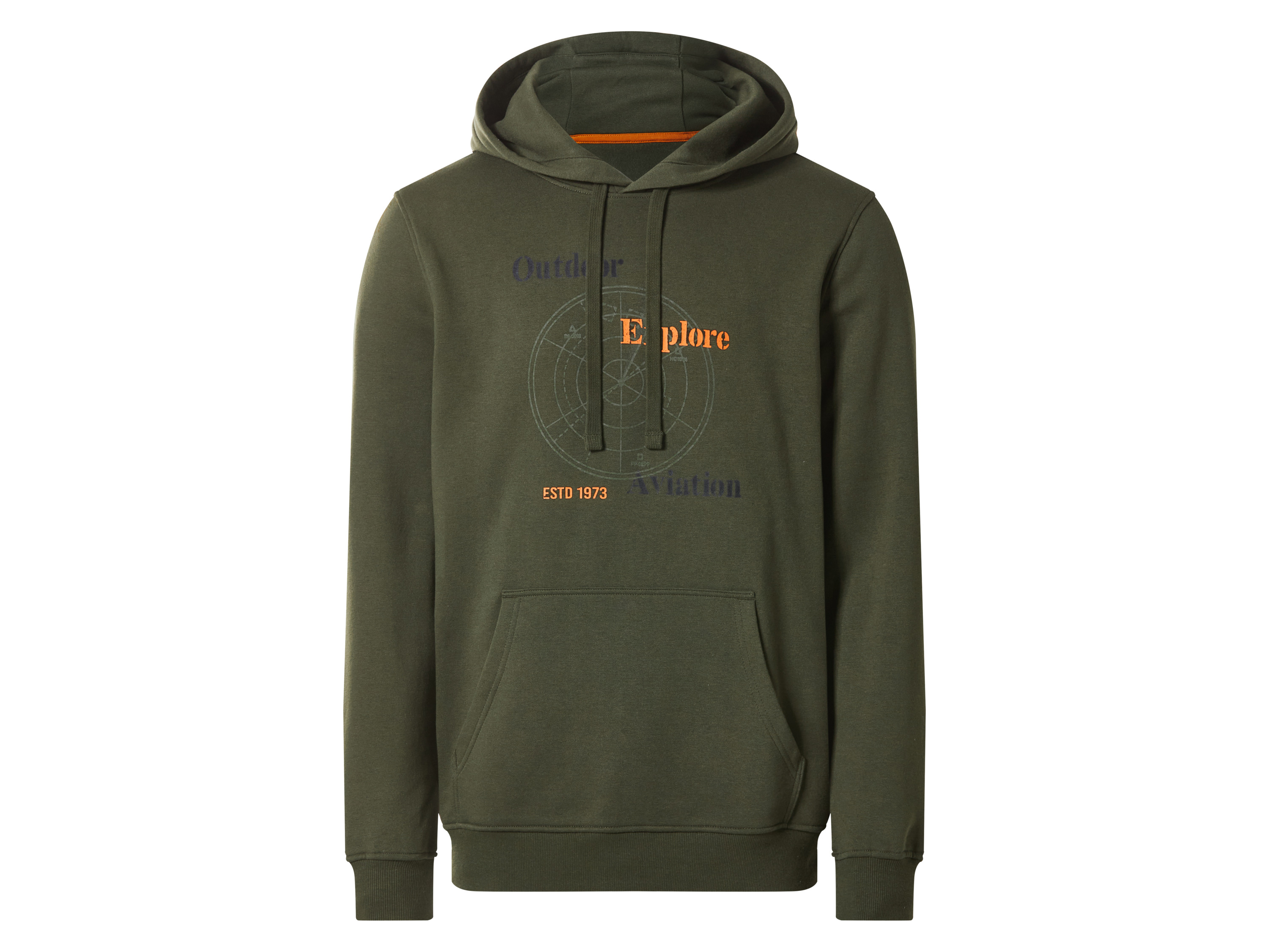 esmara Men Męska bluza / Bluza z kapturem Khaki, XL 56/58