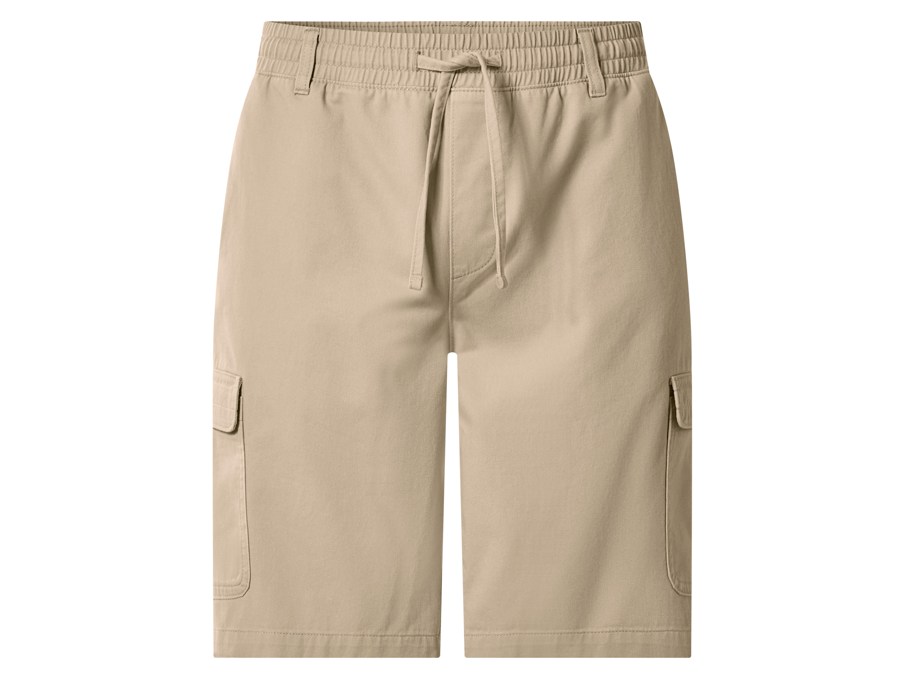 esmara Men Bermudy cargo męskie Beżowy, XL 56/58