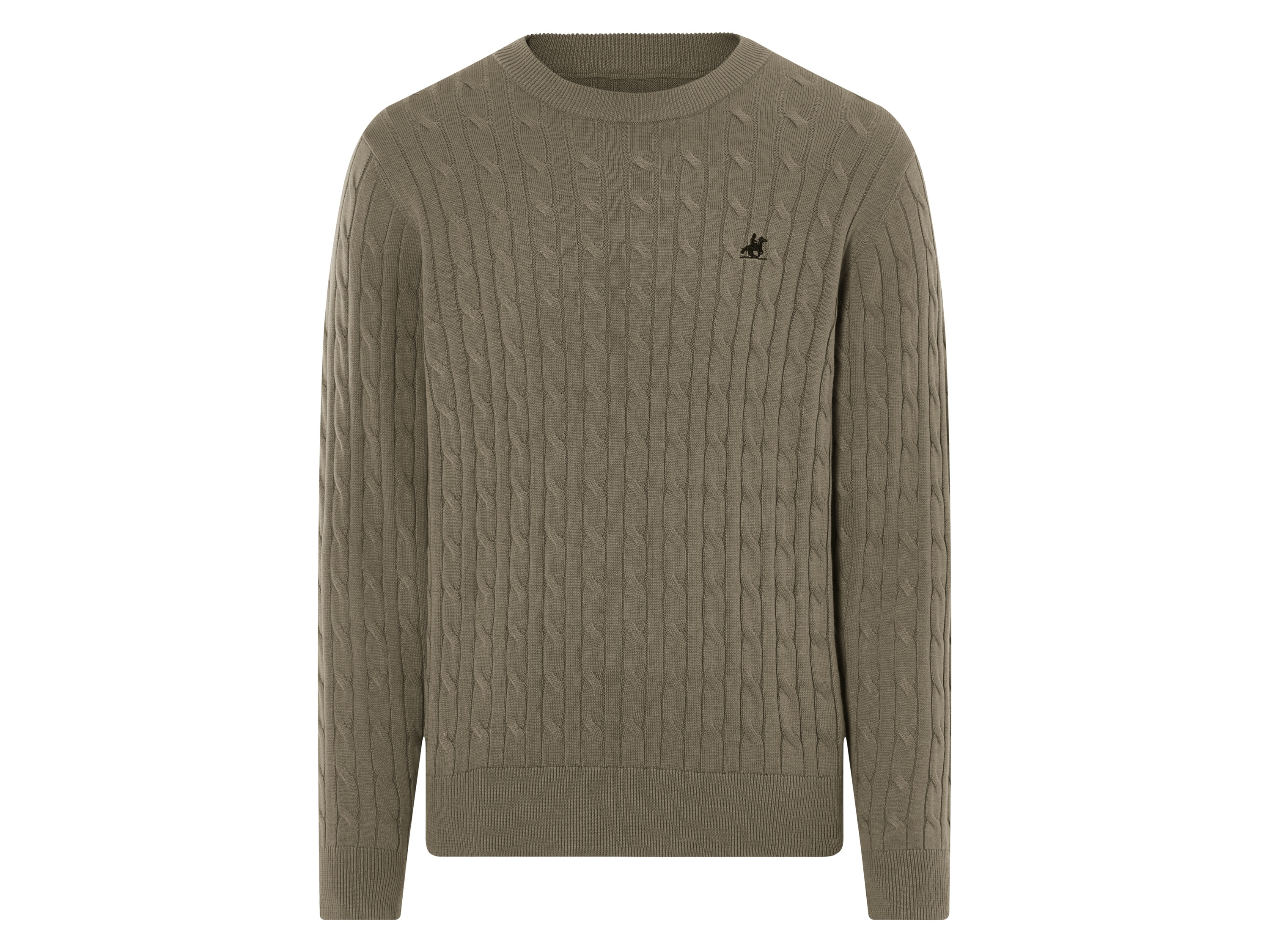 Livergy Sweter męski U.s. Grand Polo Brązowy, XL 56/58