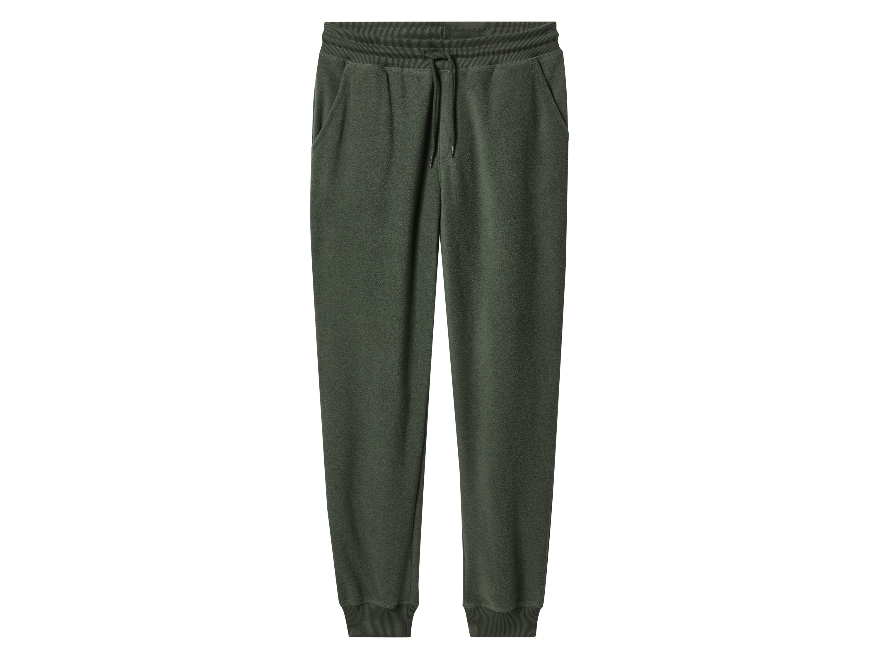 esmara Men Spodnie męskie z polaru Khaki, XL 56/58