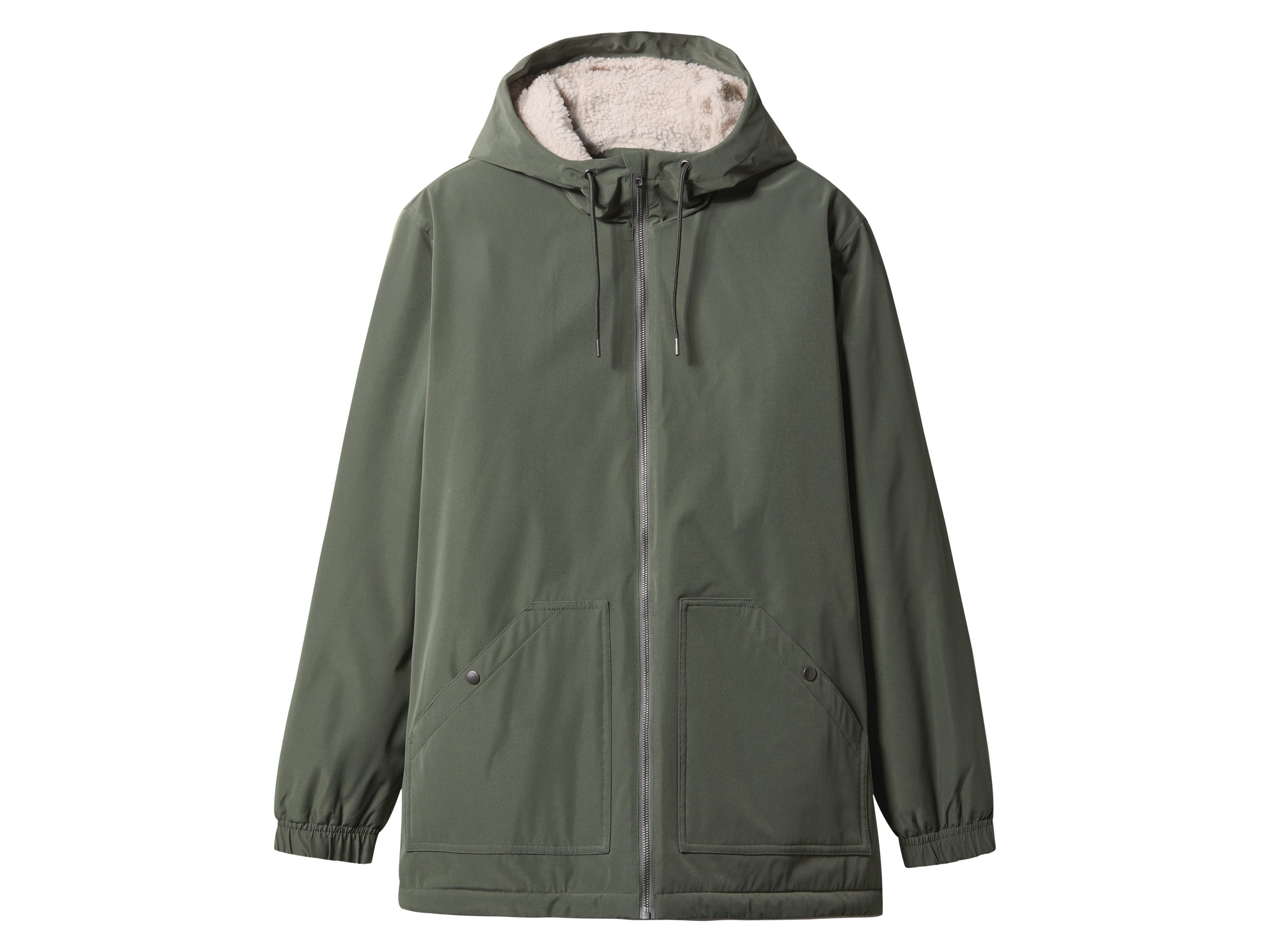 esmara Men Parka męska Zielony, XL 56/58