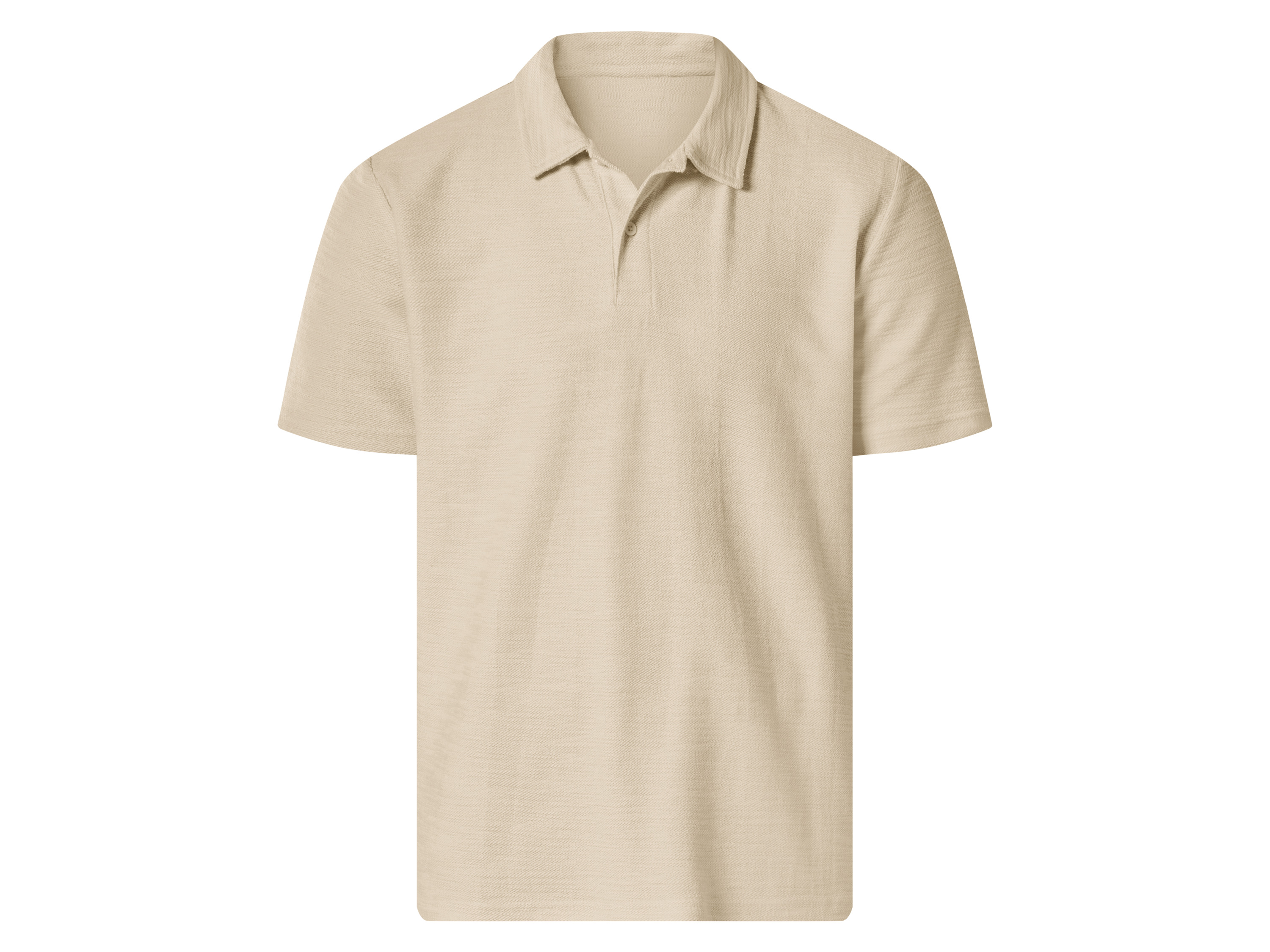 Esmara MEN Koszulka polo męska Beżowy, XL 56/58