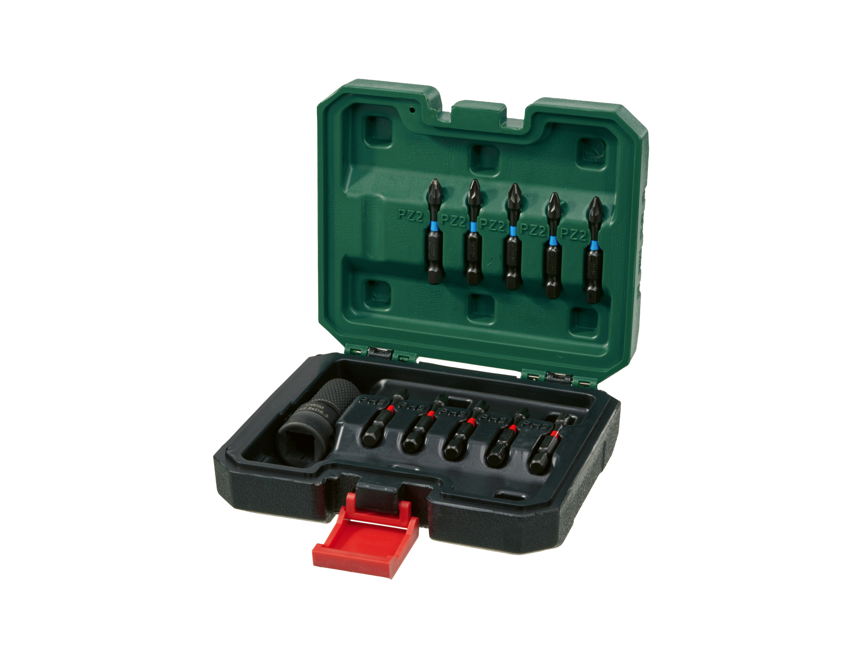 Parkside Zestaw nasadek udarowych / Adapter do klucza udarowego / Zestaw przegubów kulowych udarowych Adapter klucza udarowego