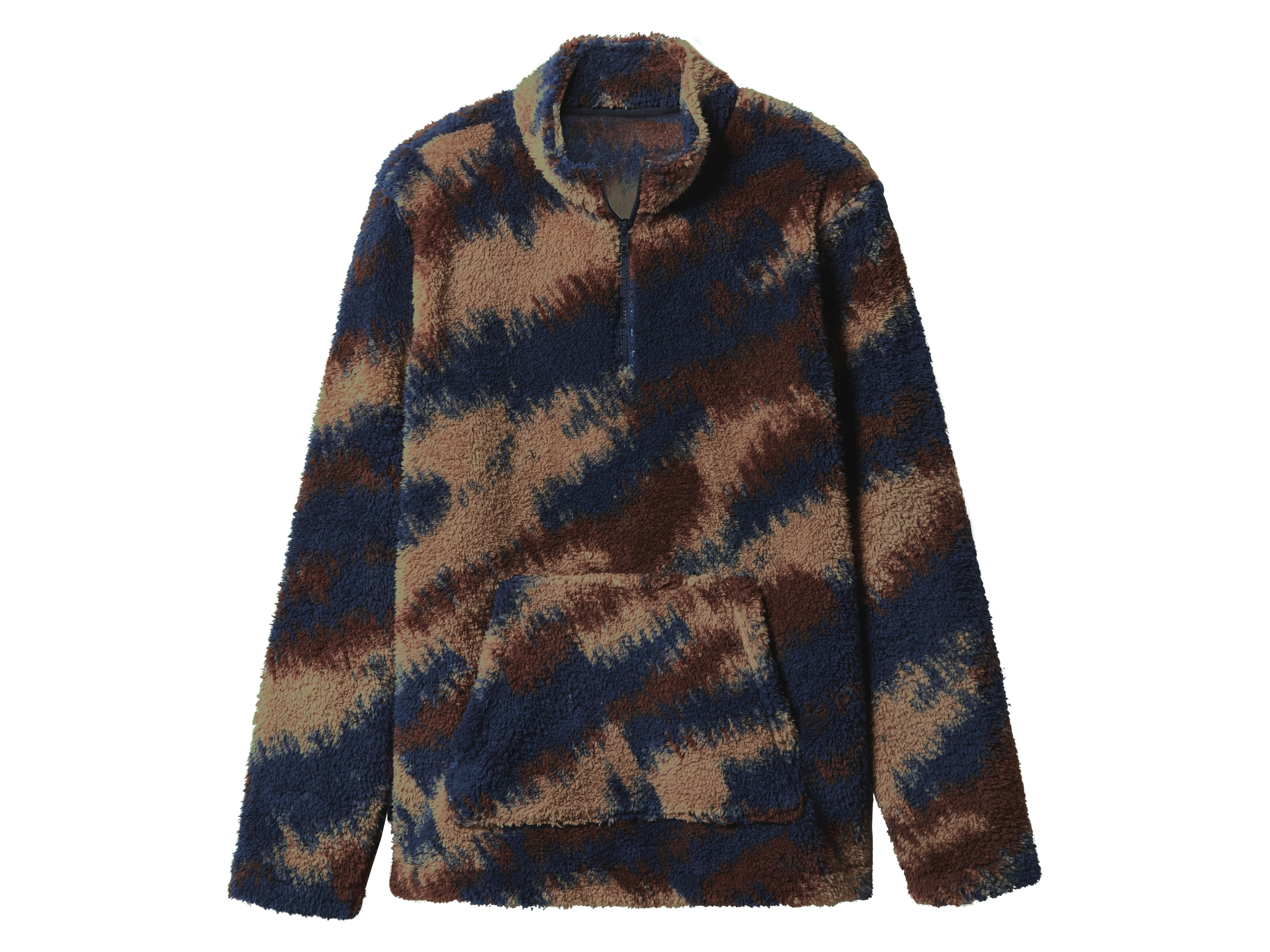 esmara Men Bluza męska Navy/brązowy, XL 56/58
