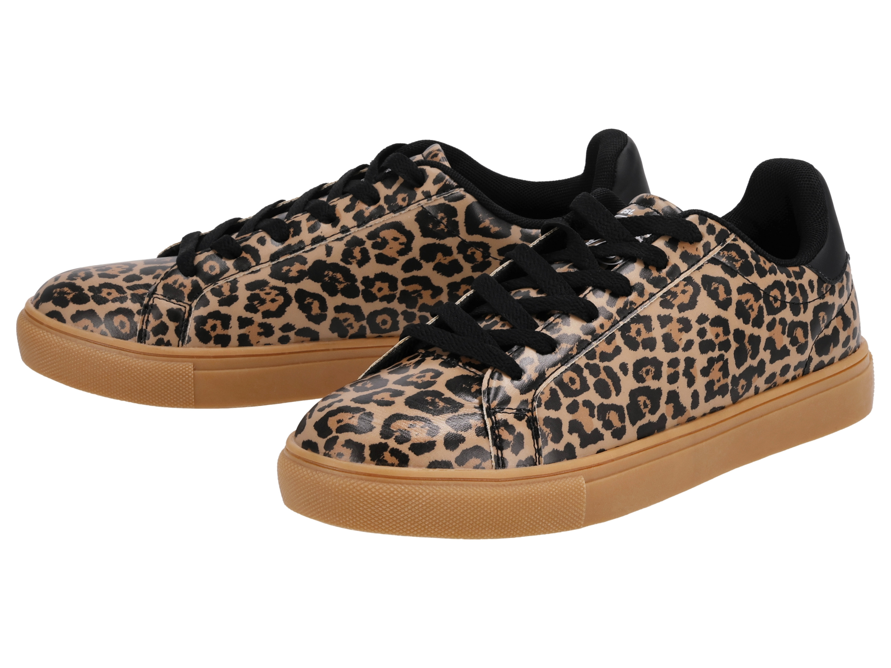 esmara Sneakersy damskie wzorzysty/beżowy/czarny, 36