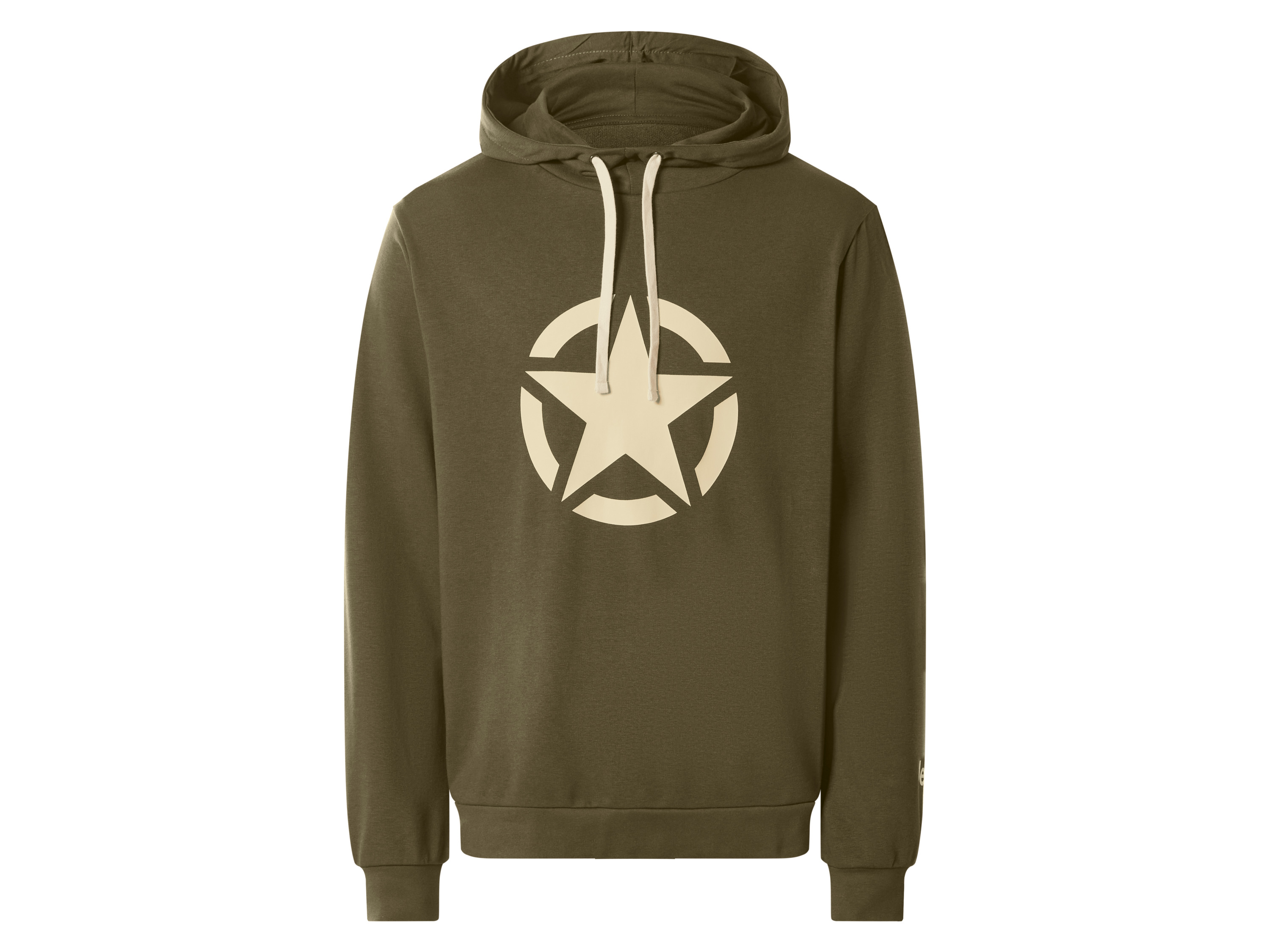 Jeep! Bluza męska z kapturem Khaki, XL 56/58