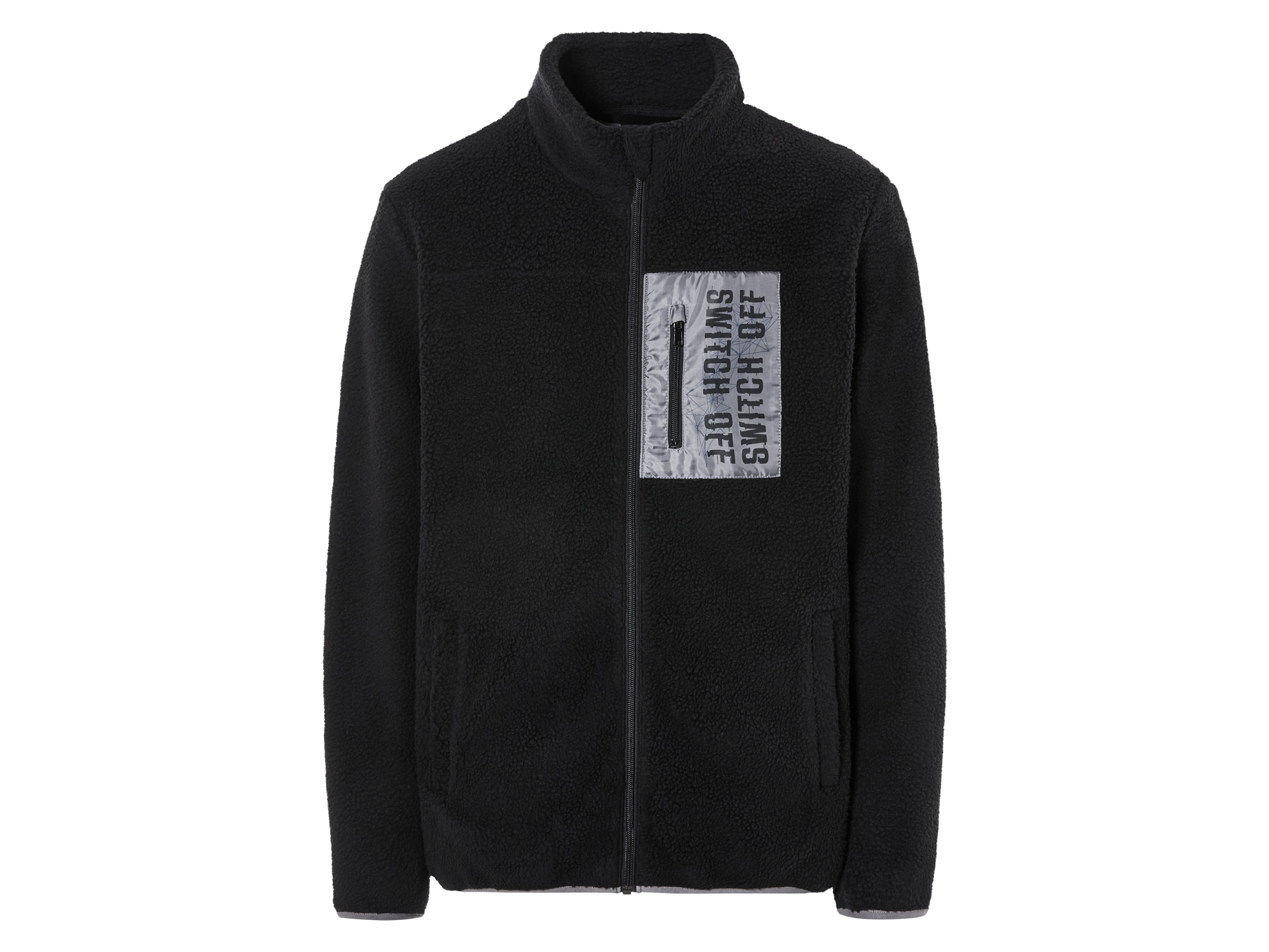 Livergy Kurtka męska z polarem sherpa XL 56/58, Szary