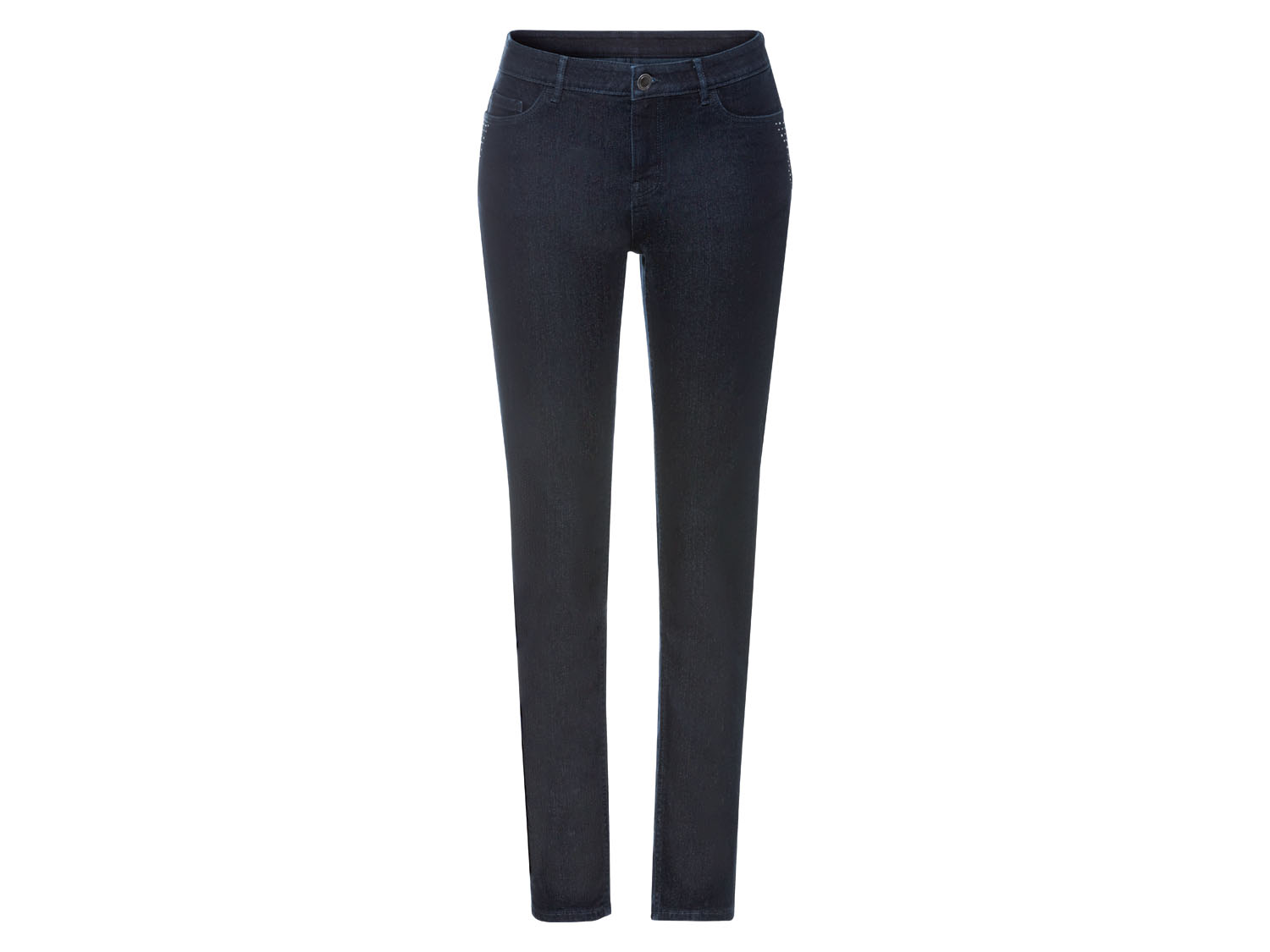 esmara Jeansy damskie Slim Fit 36, Ciemnoniebieski