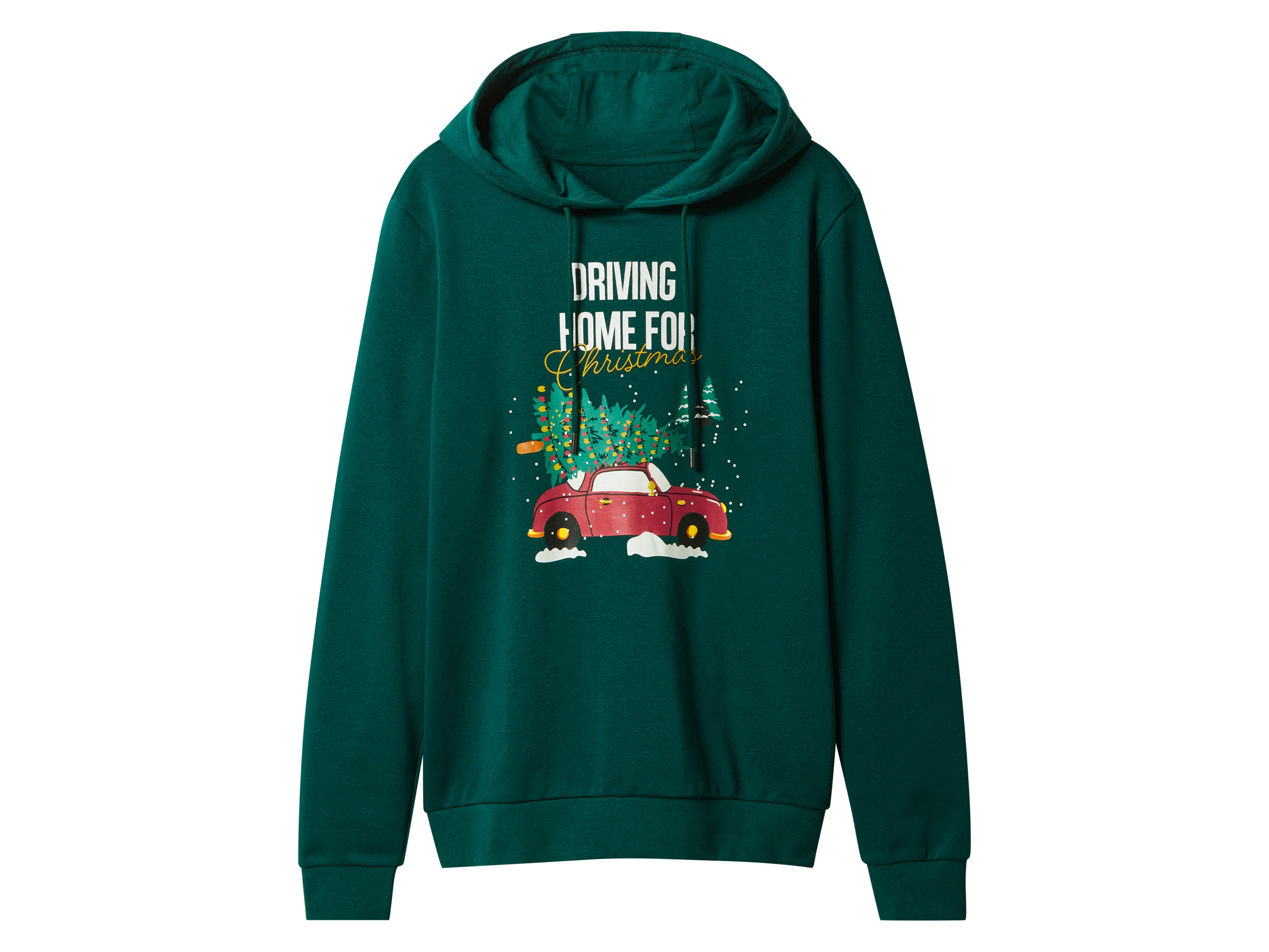 esmara Men Bluza męska z kapturem Zielony, XL 56/58