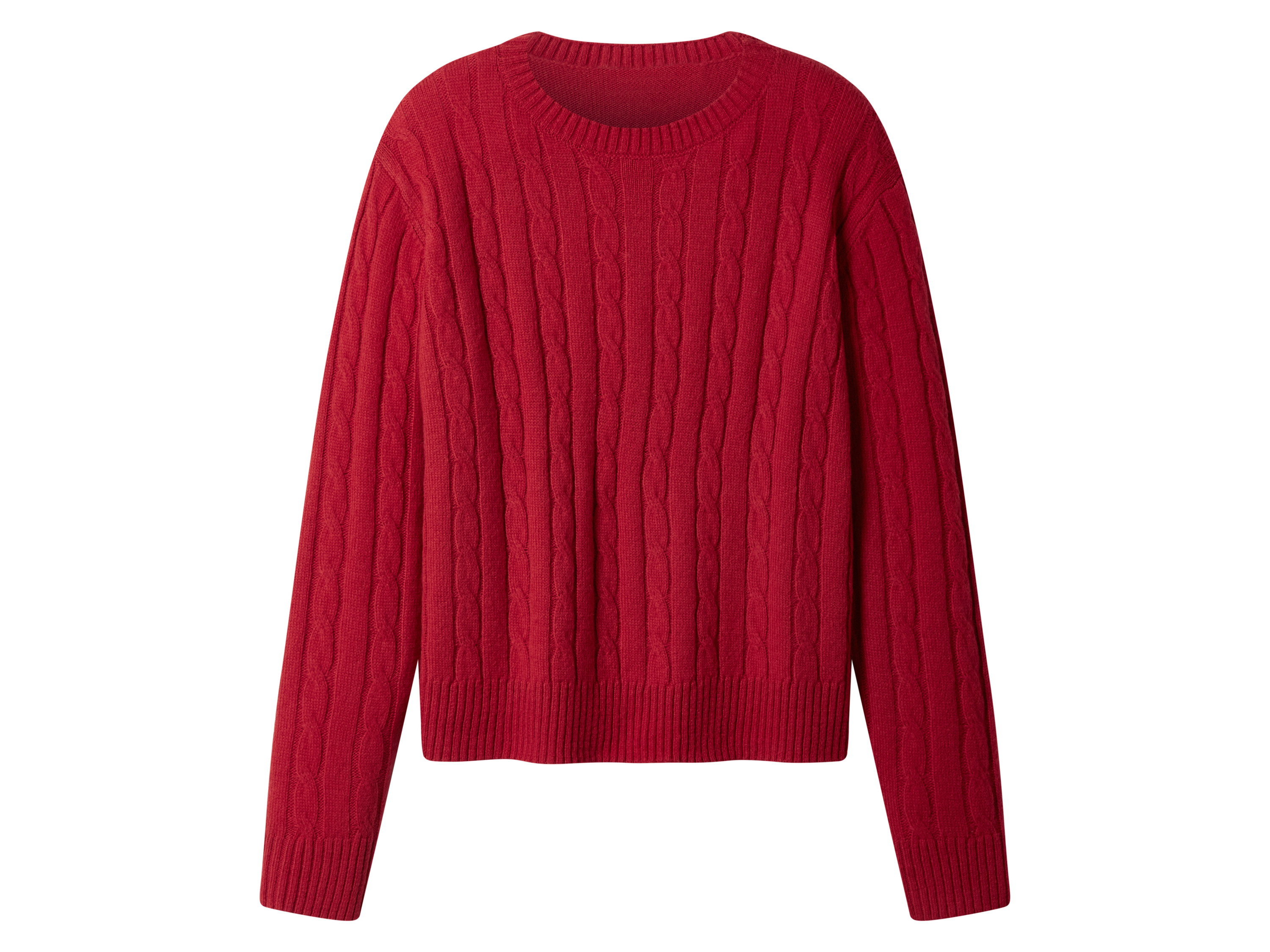 esmara Sweter damski Czerwony, S 36-38