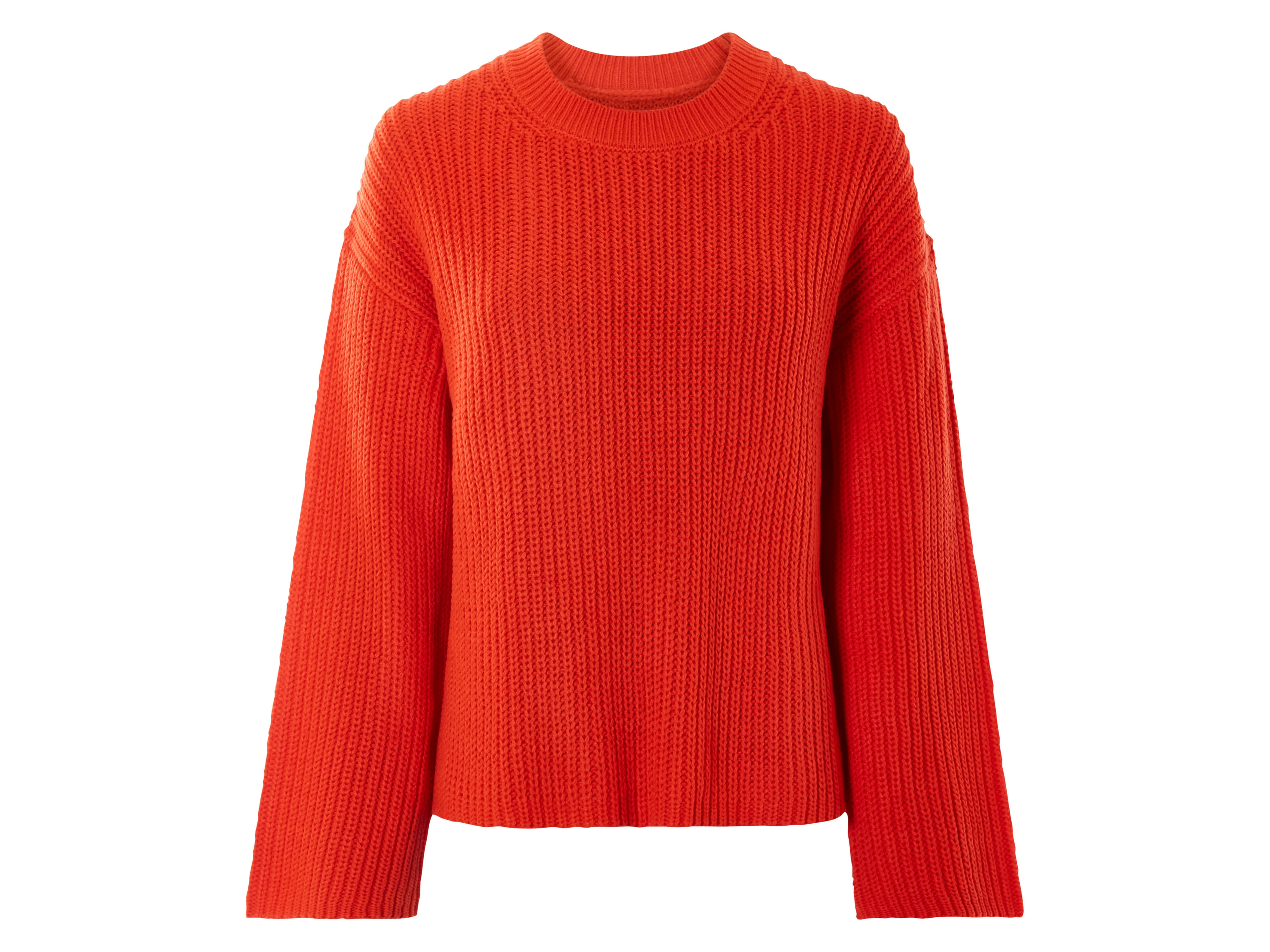 esmara Sweter dzianinowy damski Czerwony, XS 32/34