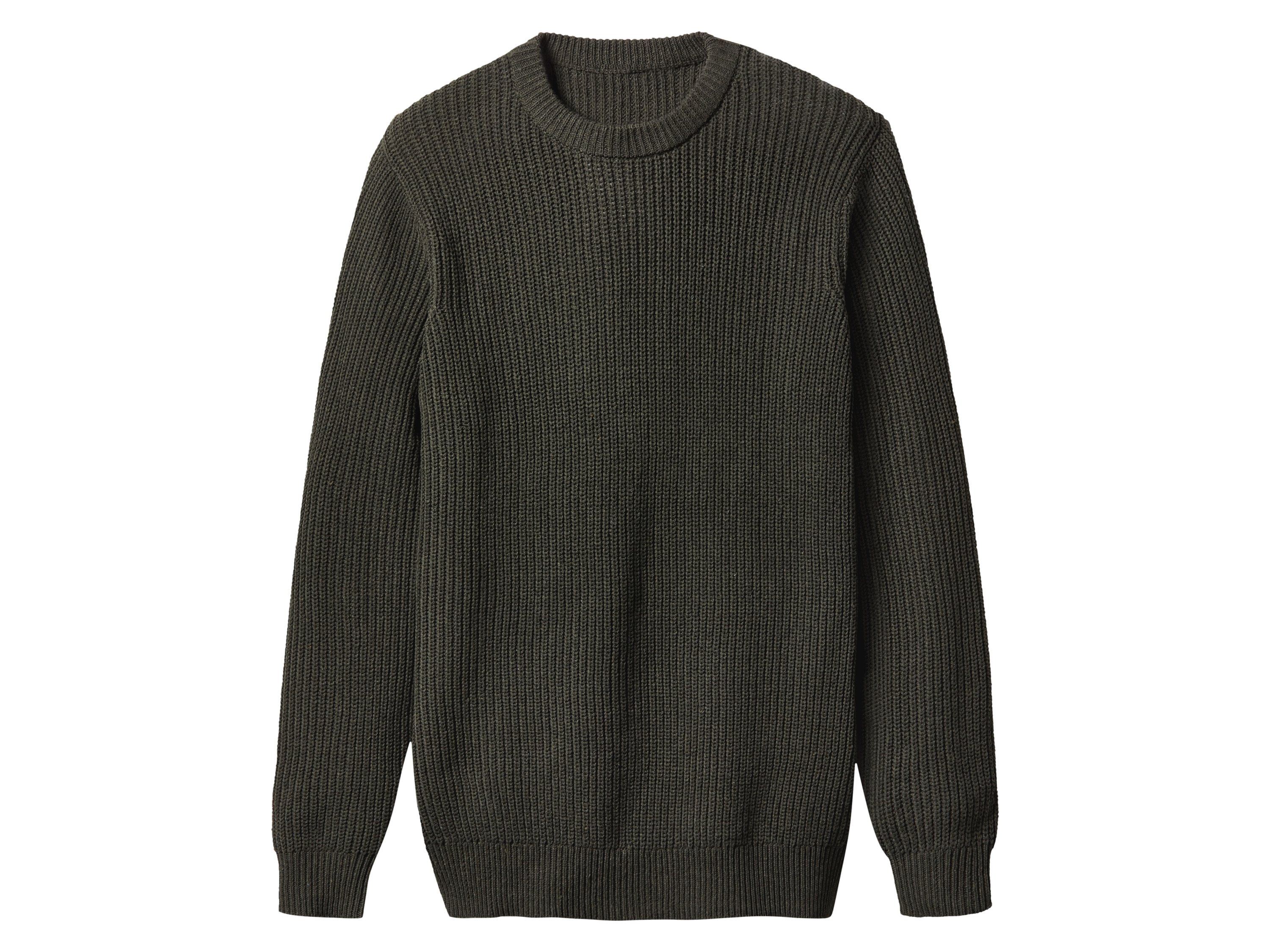 esmara Men Sweter męski z bawełną Zielony, XL 56/58
