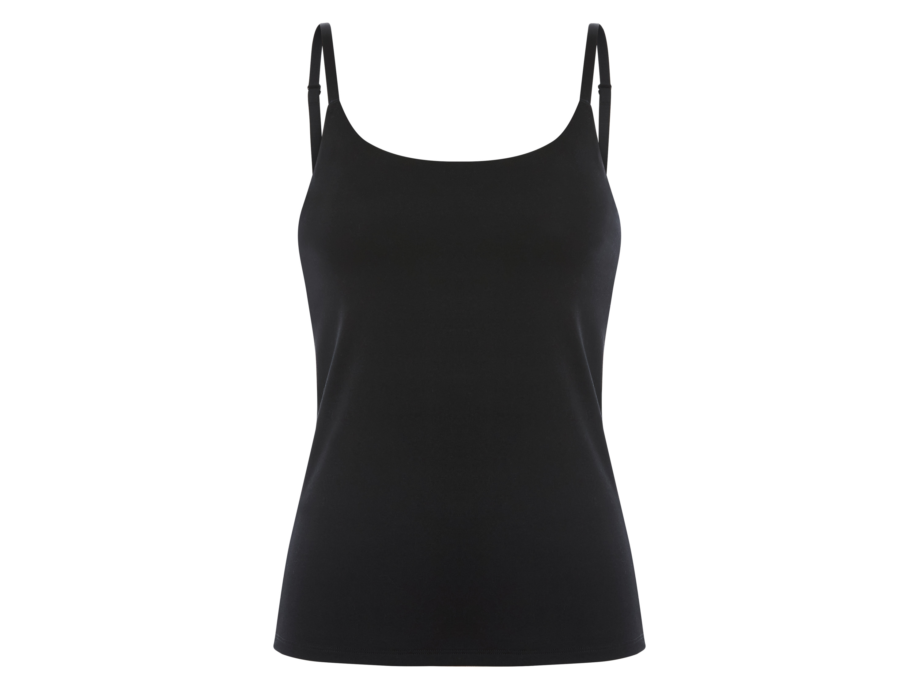 esmara Top z biustonoszem Czarny, S 36-38