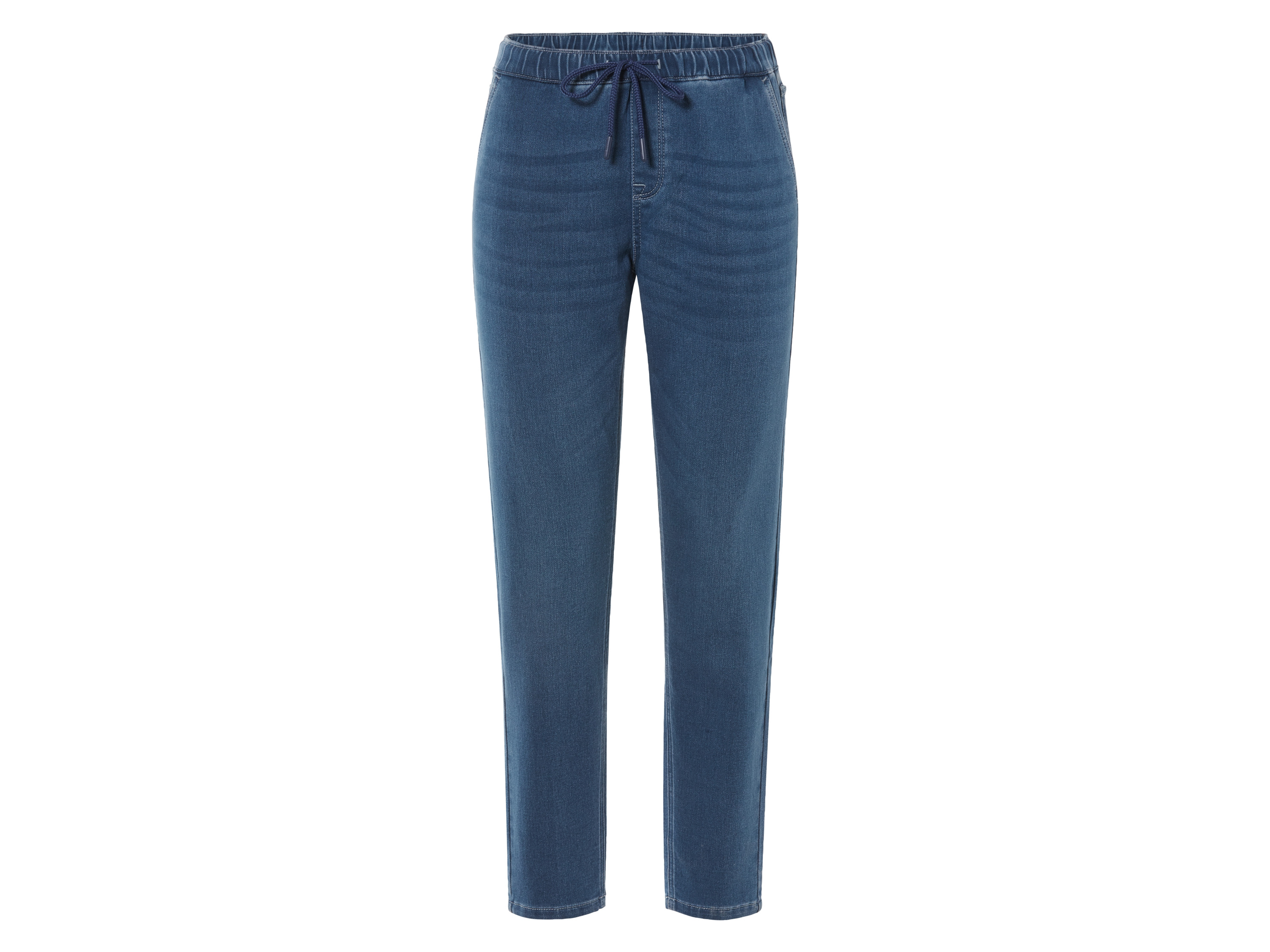 esmara Joggery damskie o wyglądzie jeansów, Relaxed Fit Niebieski, 36