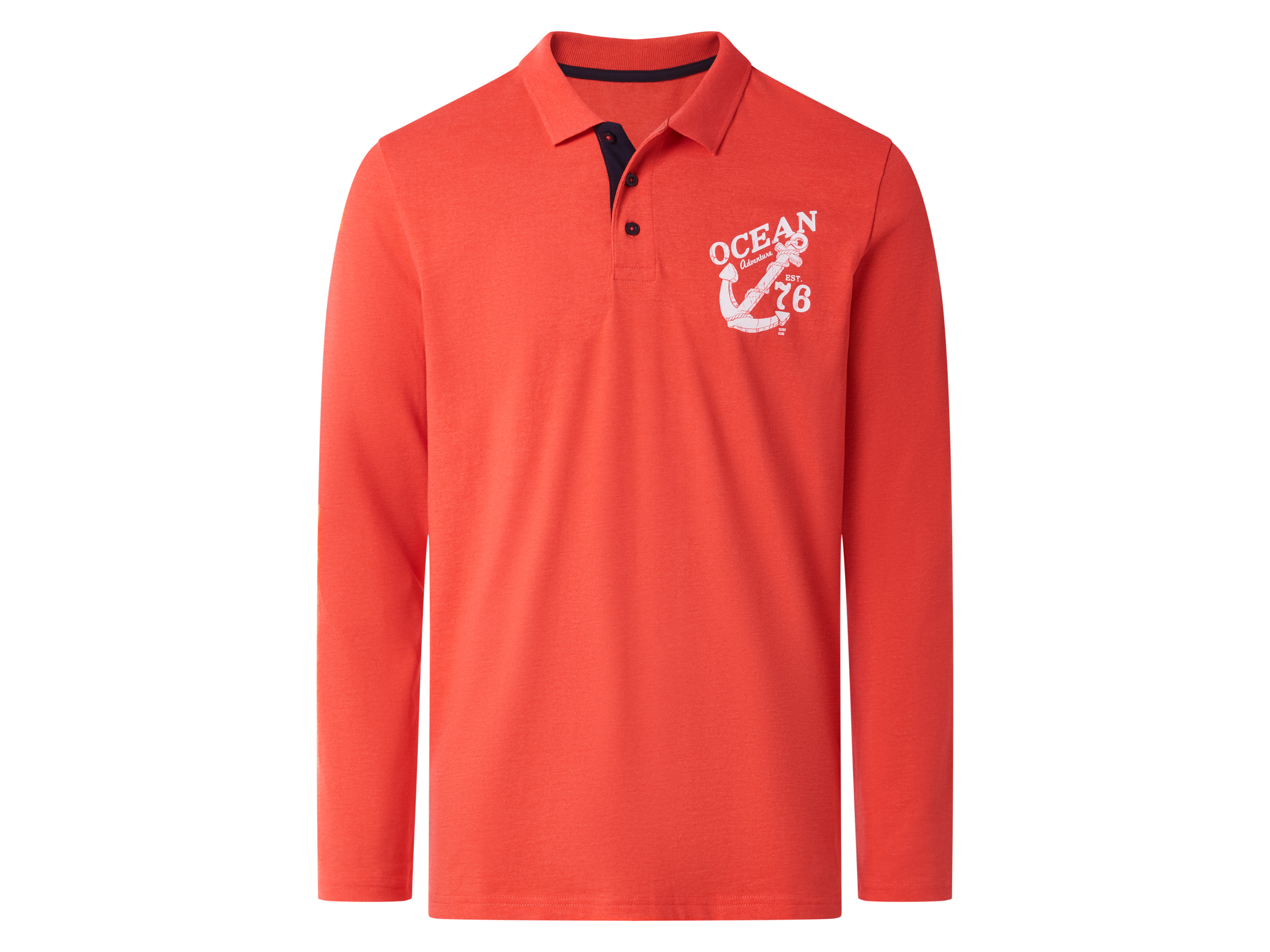esmara Men Koszulka polo męska Pomarańczowy, XL 56/58