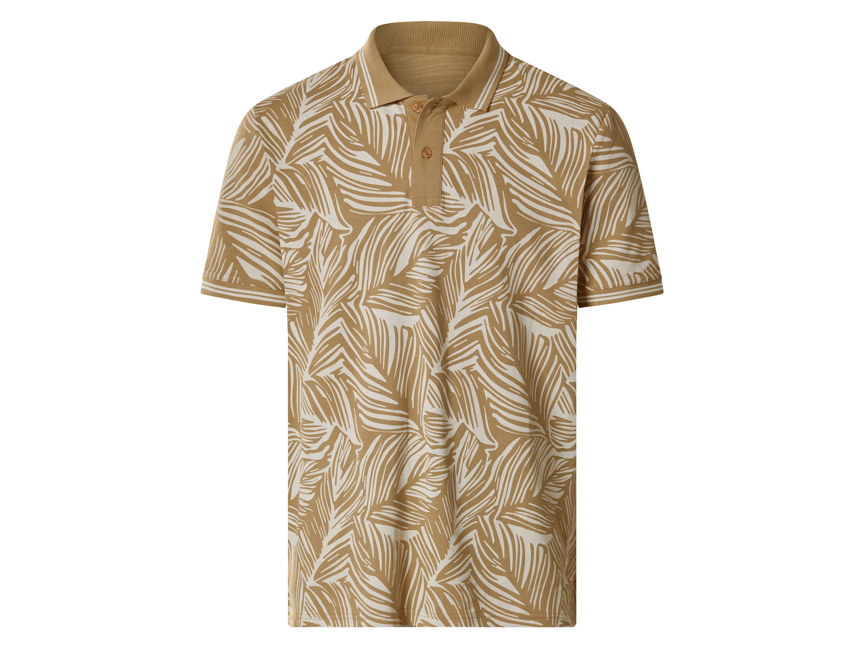 Esmara MEN Koszulka polo męska Beżowy, XL 56/58