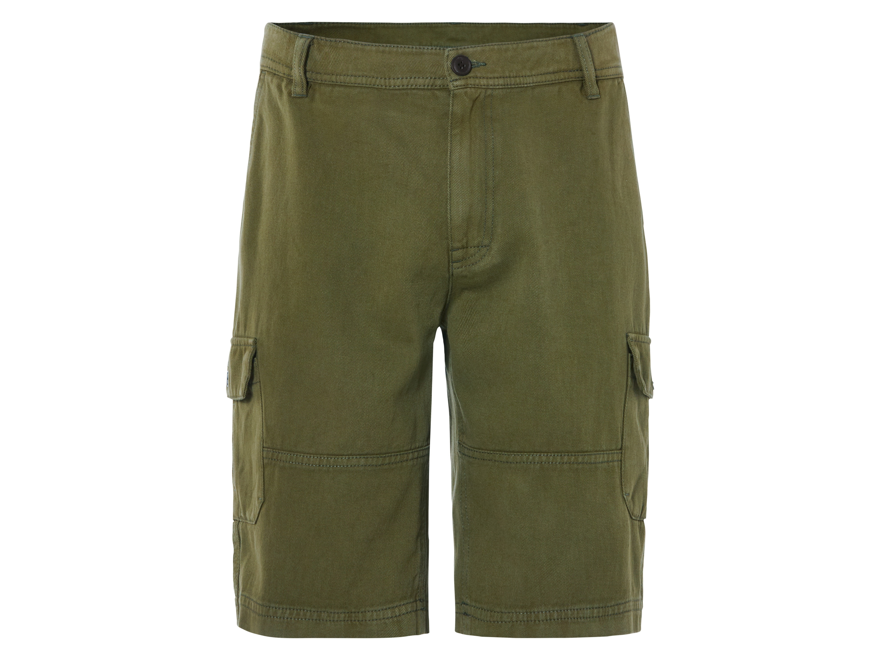 Livergy Bermudy męskie cargo Oliwkowy, 56