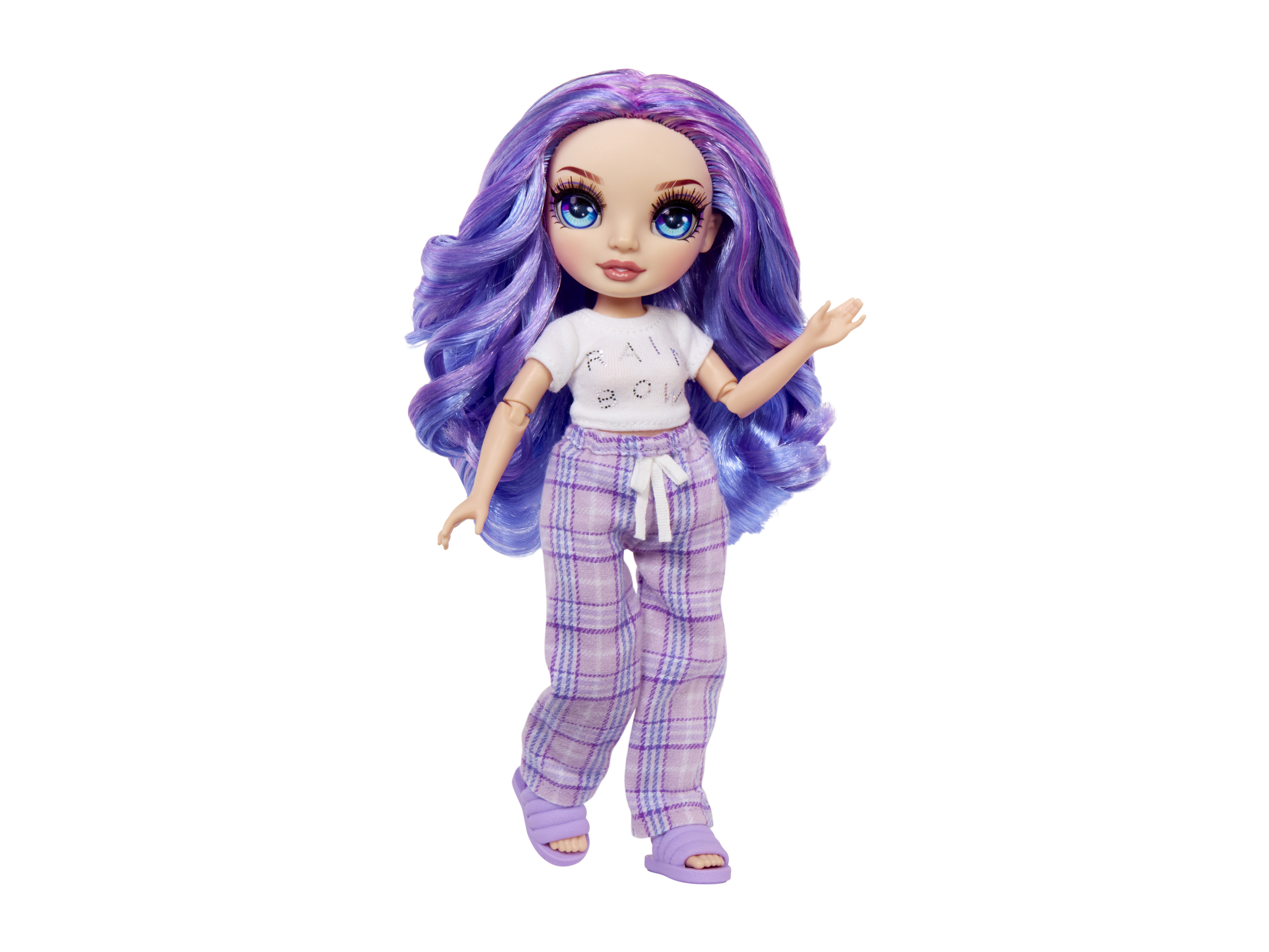 Rainbow High Lalka modowa PJ Party Fioletowy Purple