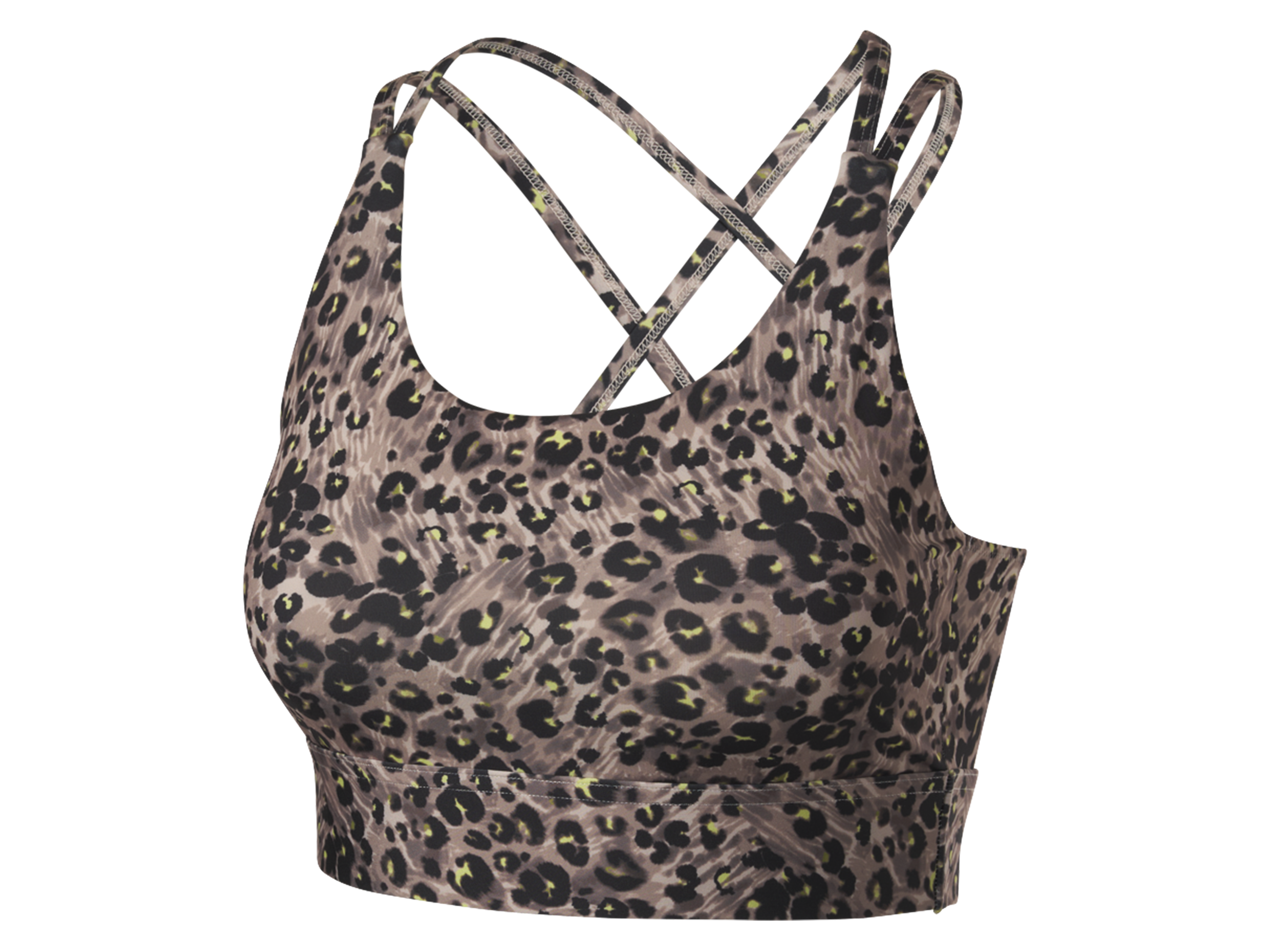 Biustonosz sportowy damski Crivit Maffashion Wzorzysty, S 36/38