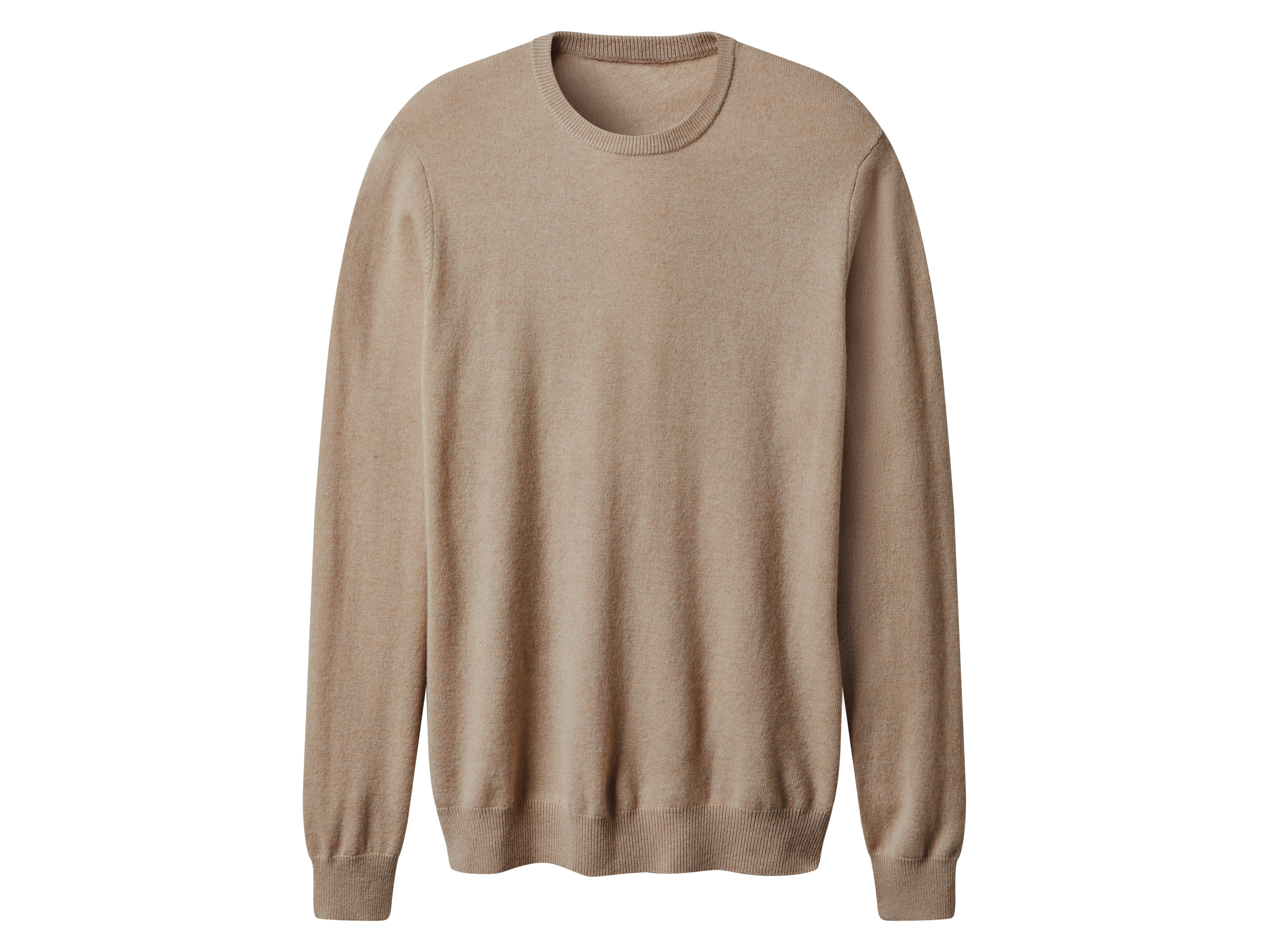 esmara Men Sweter męski z kaszmirem i wełną merino Beżowy, XL 56/58