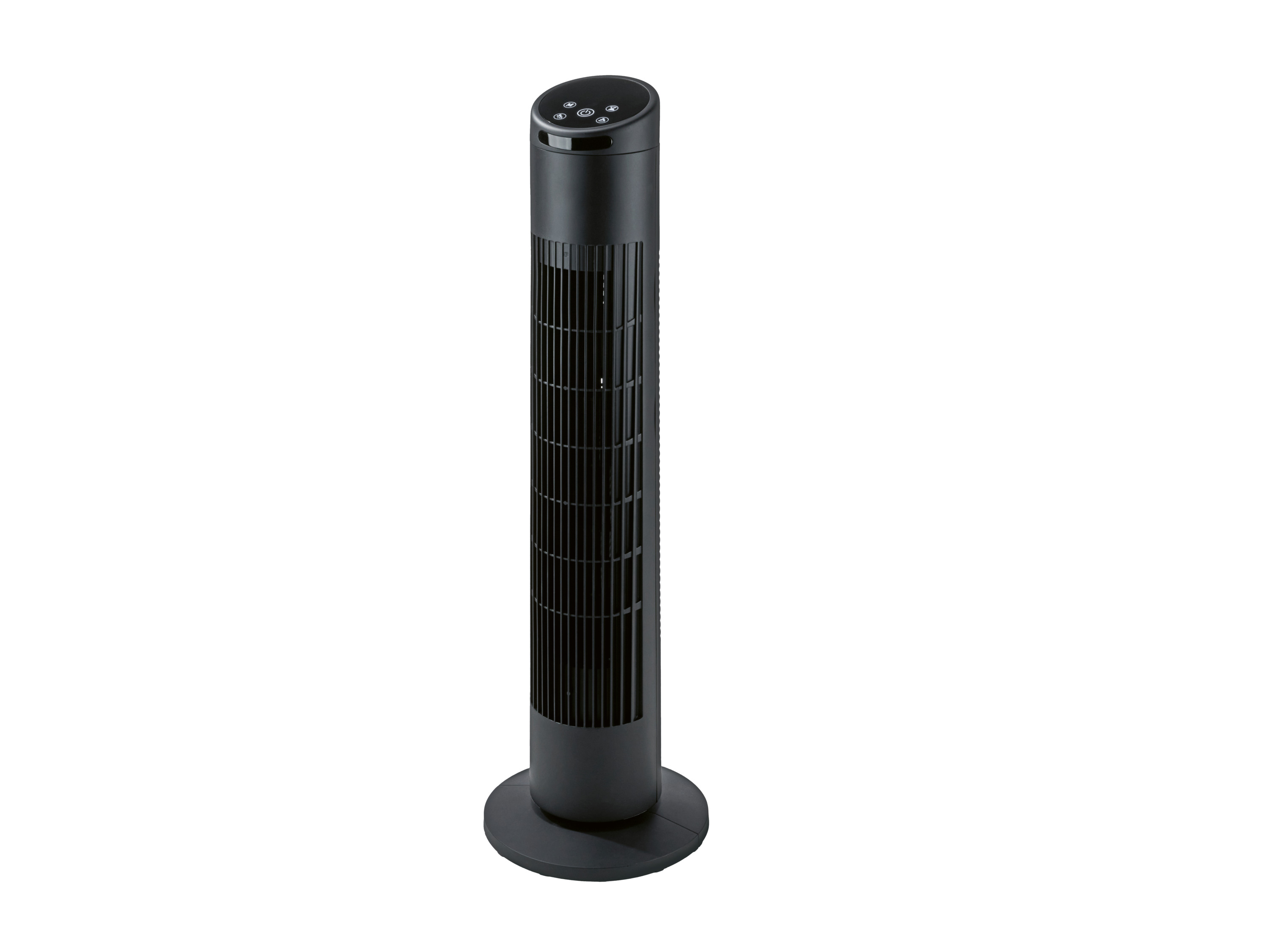 Tronic Wentylator kolumnowy z wyświetlaczem Led, 50 W Czarny
