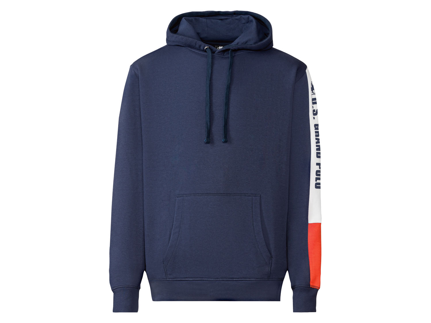 Livergy Bluza dresowa męska z bawełną, 1 sztuka M 48/50, Granatowy