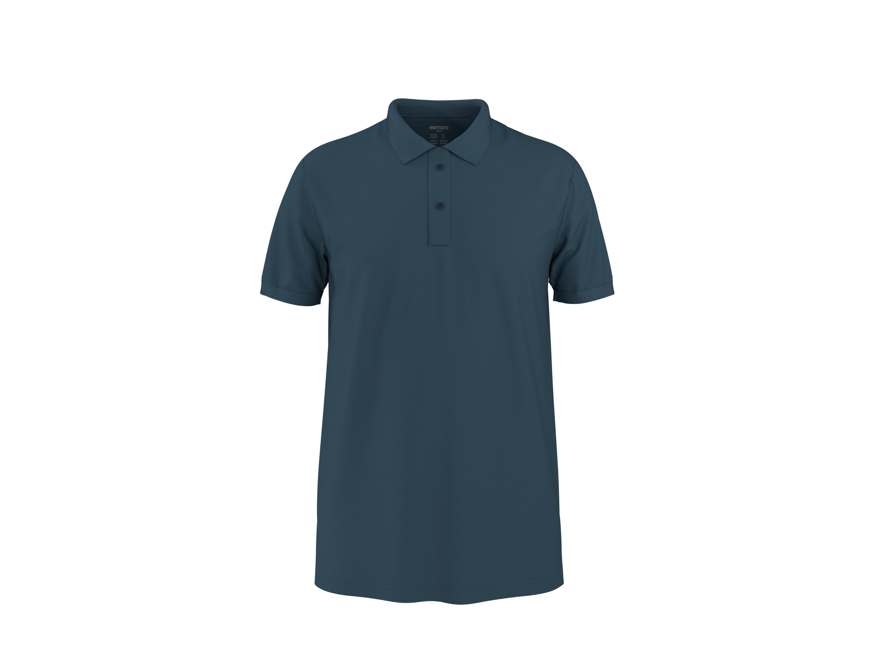 esmara Men Koszulka polo męska z bawełny Niebieski, XL 56/58