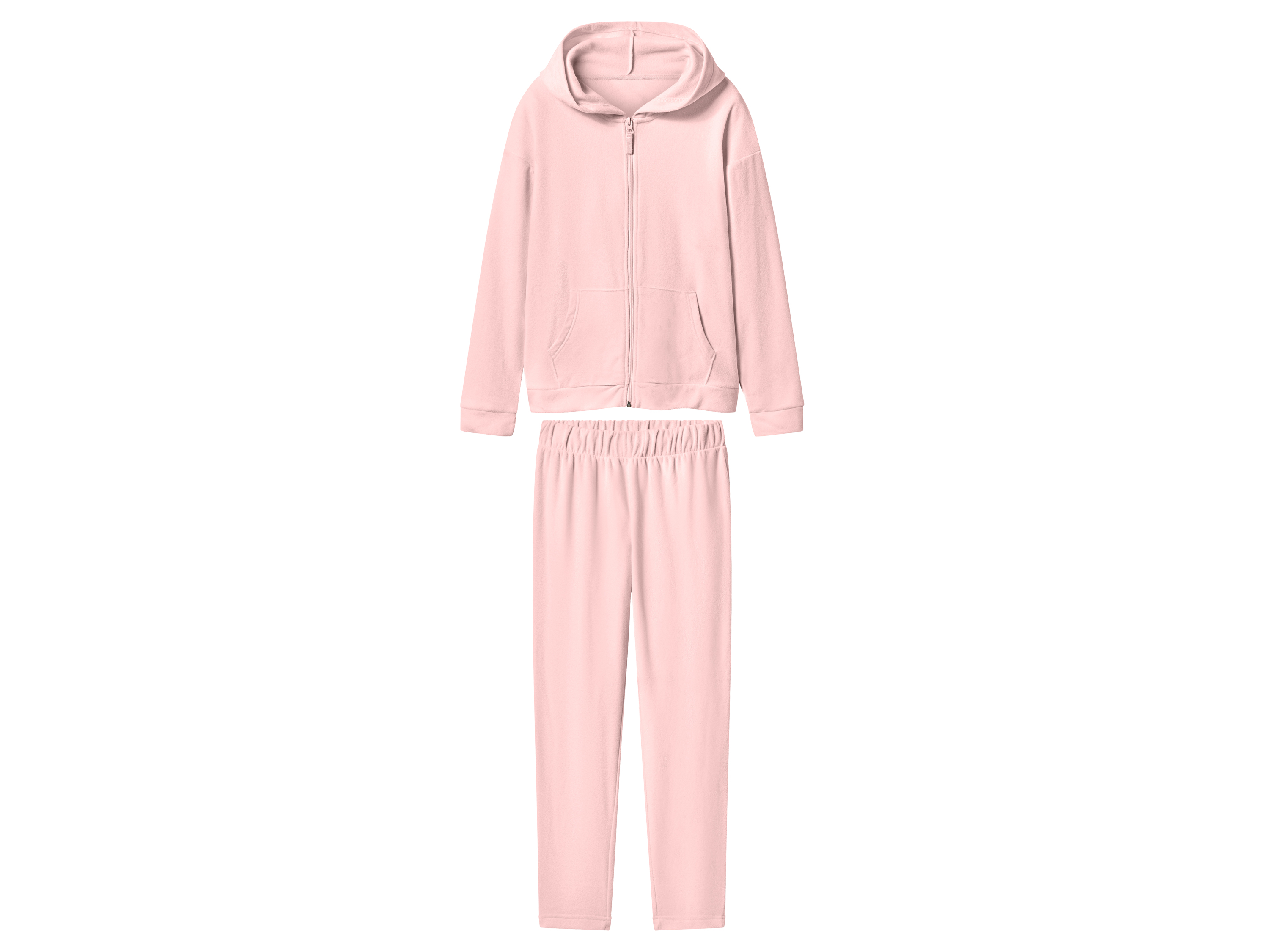 esmara Dres domowy damski z polaru Różowy, S 36-38