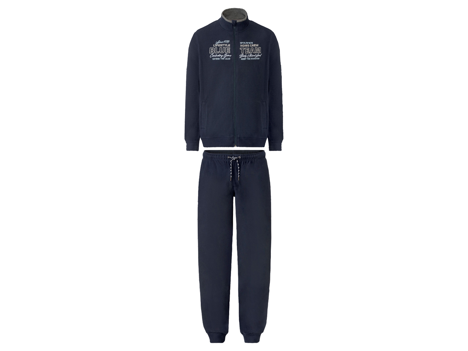 Livergy Dres polarowy męski XL 56/58, Granatowy