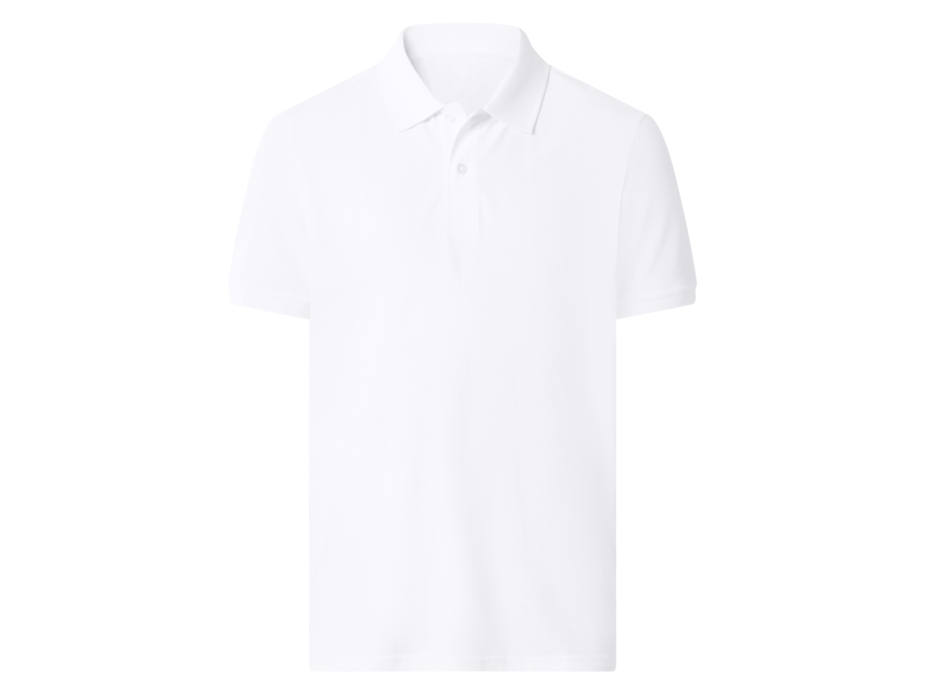 esmara Men Koszulka polo męska z biobawełny Biały, M48/50