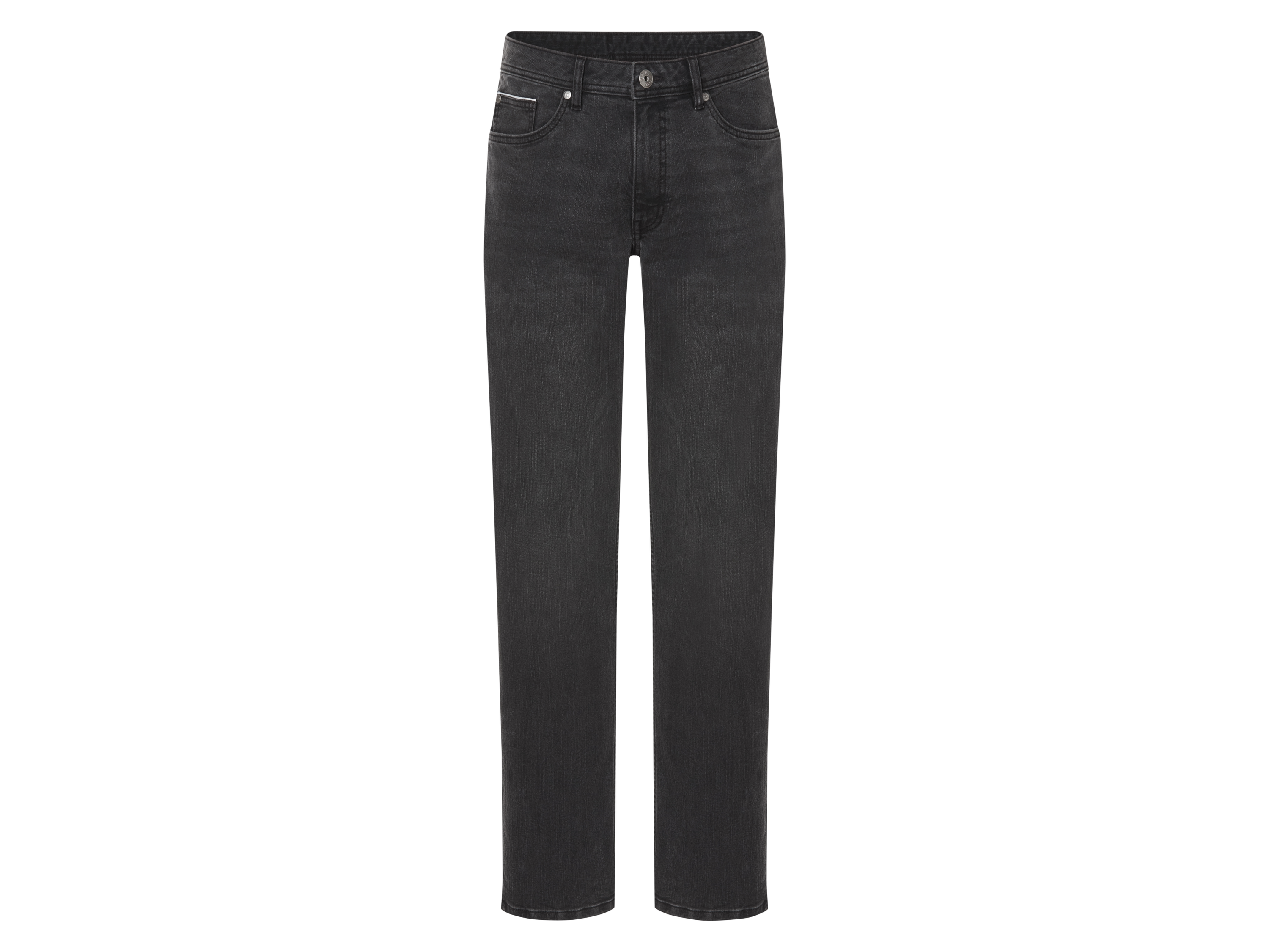 esmara Men Jeansy hydrofobowe męskie Premium Czarny, 50 34/32