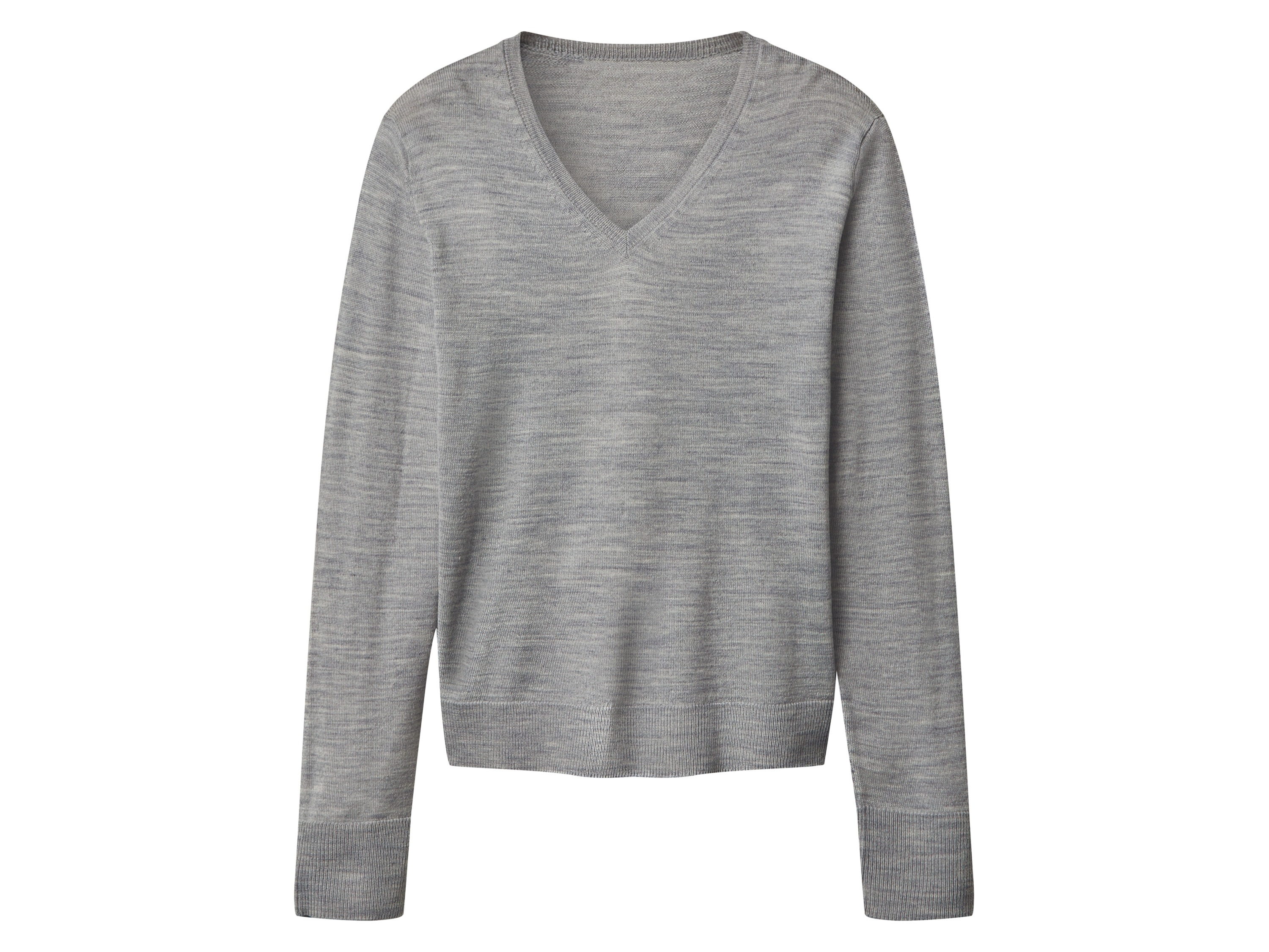 esmara Sweter damski merino Jasnoszary, S 36-38