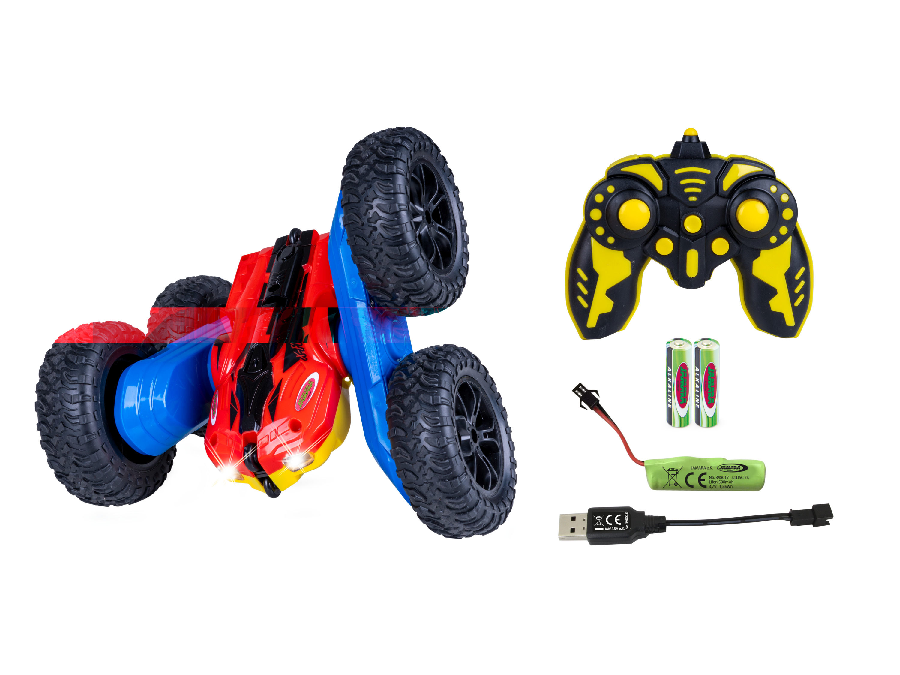 Jamara Samochód kaskaderski zdalnie sterowany RC X-F2 / RC Vispon Buggy / RC SPINact RC X-F2 2,4 GHz